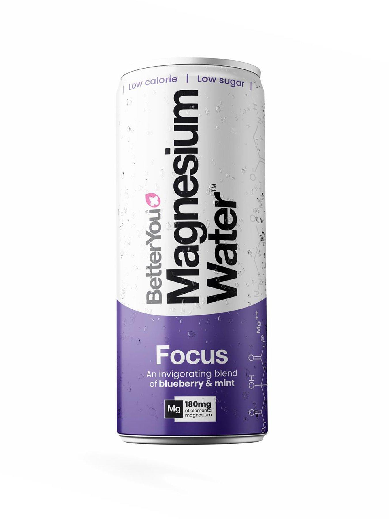 BetterYou BetterYou - Mag Water Focus - Blueberry & Mint - 12 x 250ml