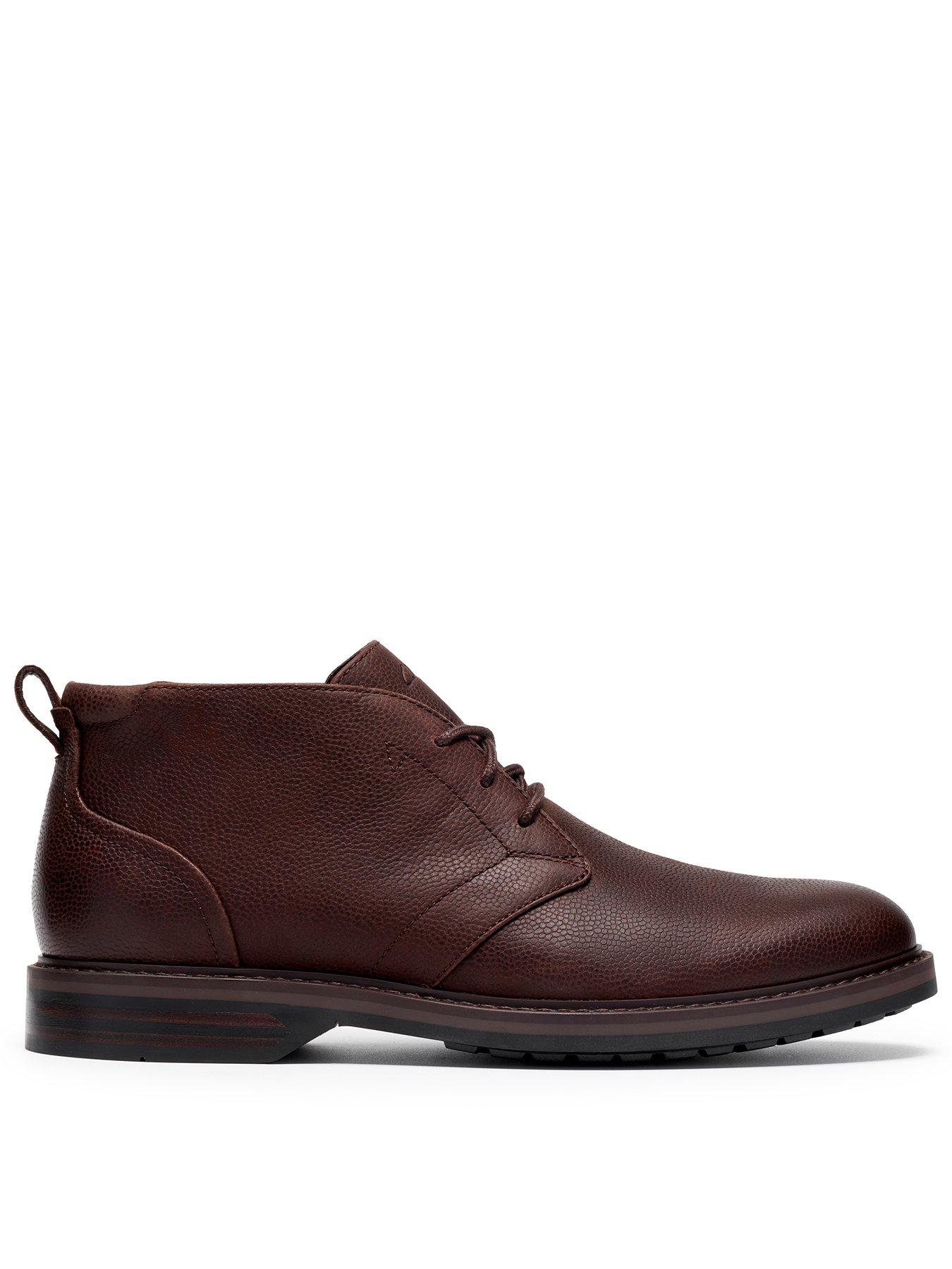 Clarks Aldwin Chukka Boot - Brown