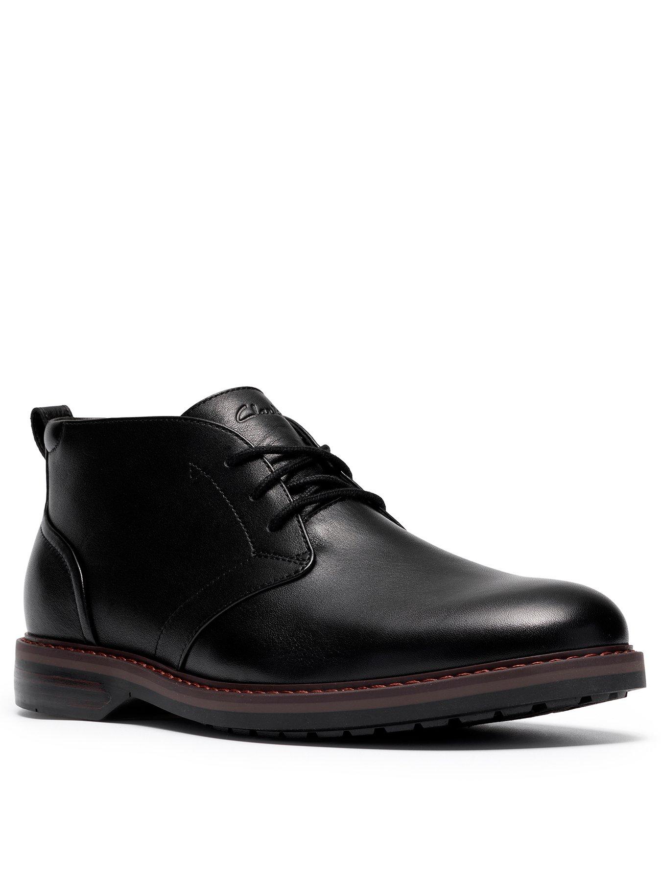 Image 2 of 6 of Clarks Aldwin Chukka Boot - Black