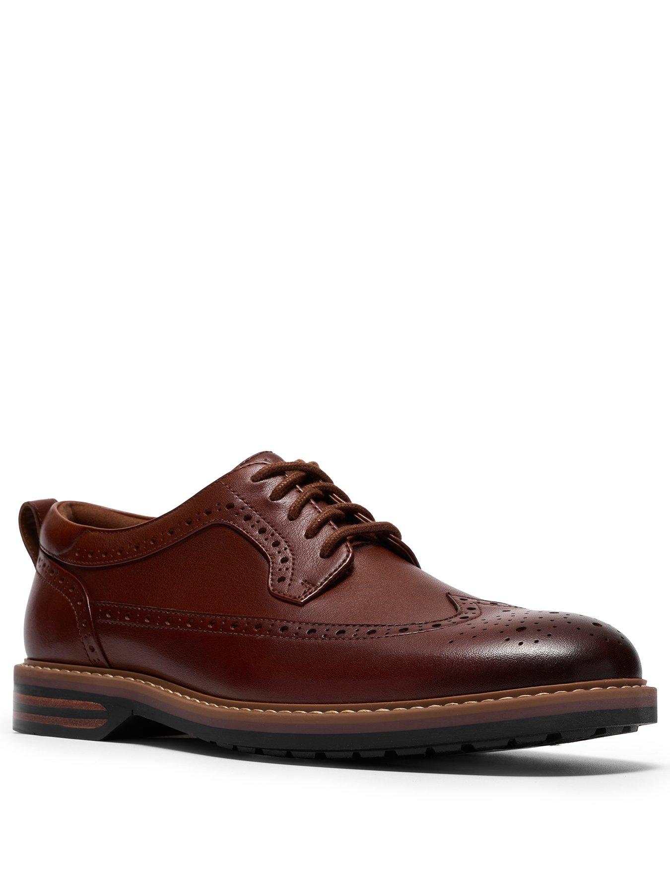 Image 2 of 6 of Clarks Aldwin Limit Brogue Shoe - Brown