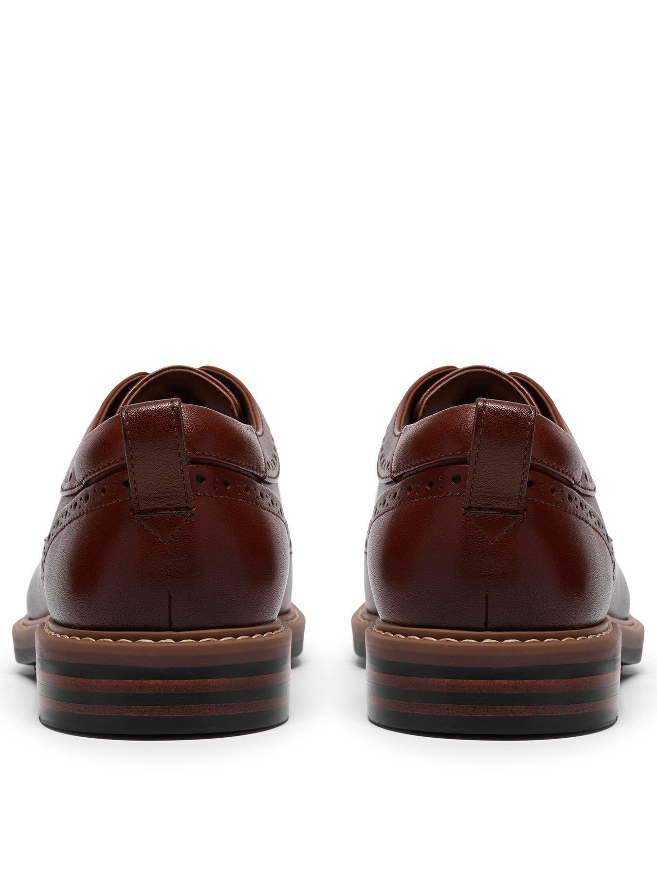 Image 3 of 6 of Clarks Aldwin Limit Brogue Shoe - Brown