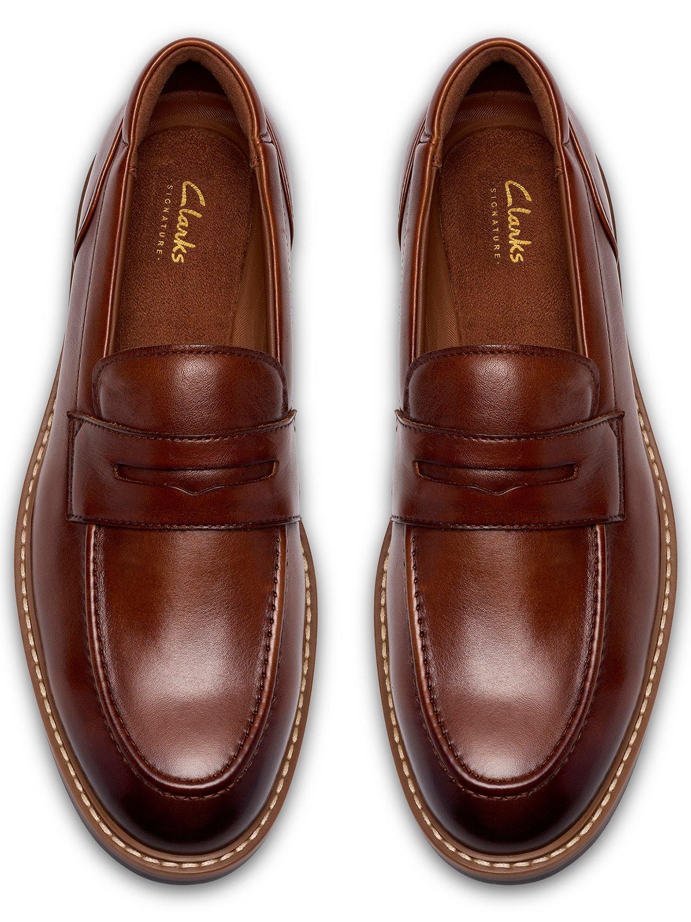 Image 4 of 6 of Clarks Aldwin Step Loafer - Mid Tan Leather