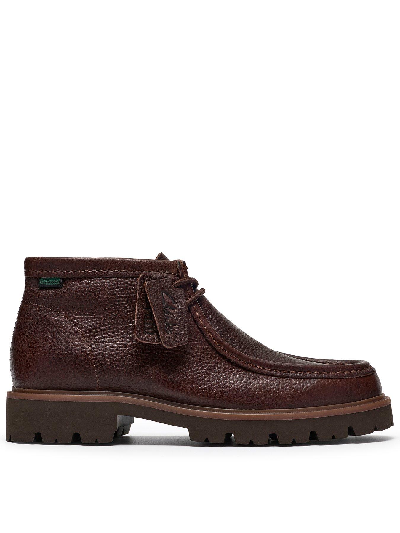 Clarks Cleyhill Lace Up Boot - Brown