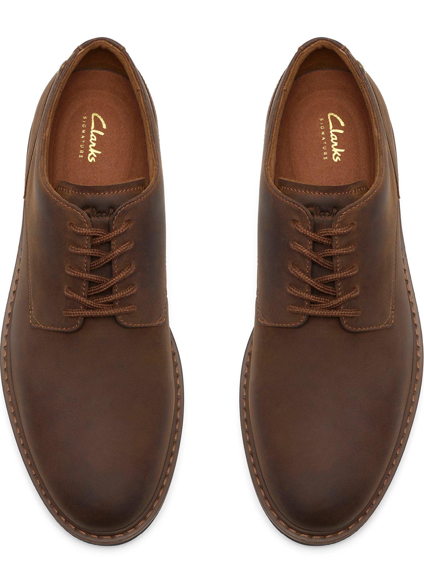 Image 4 of 6 of Clarks Newford Lace Up Shoe - Brown