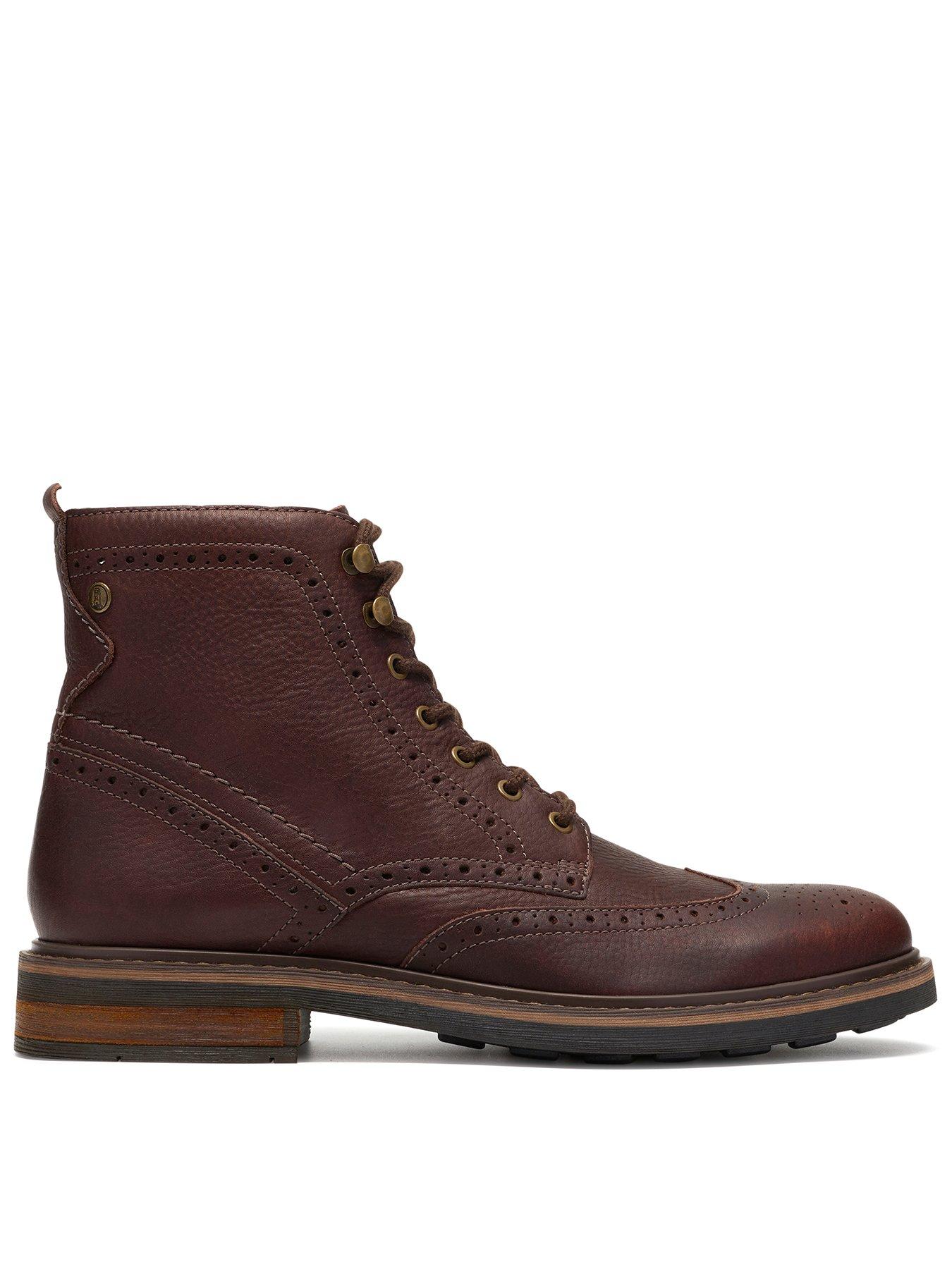 Image 1 of 6 of Clarks Newford Lace Up Shoe - Brown