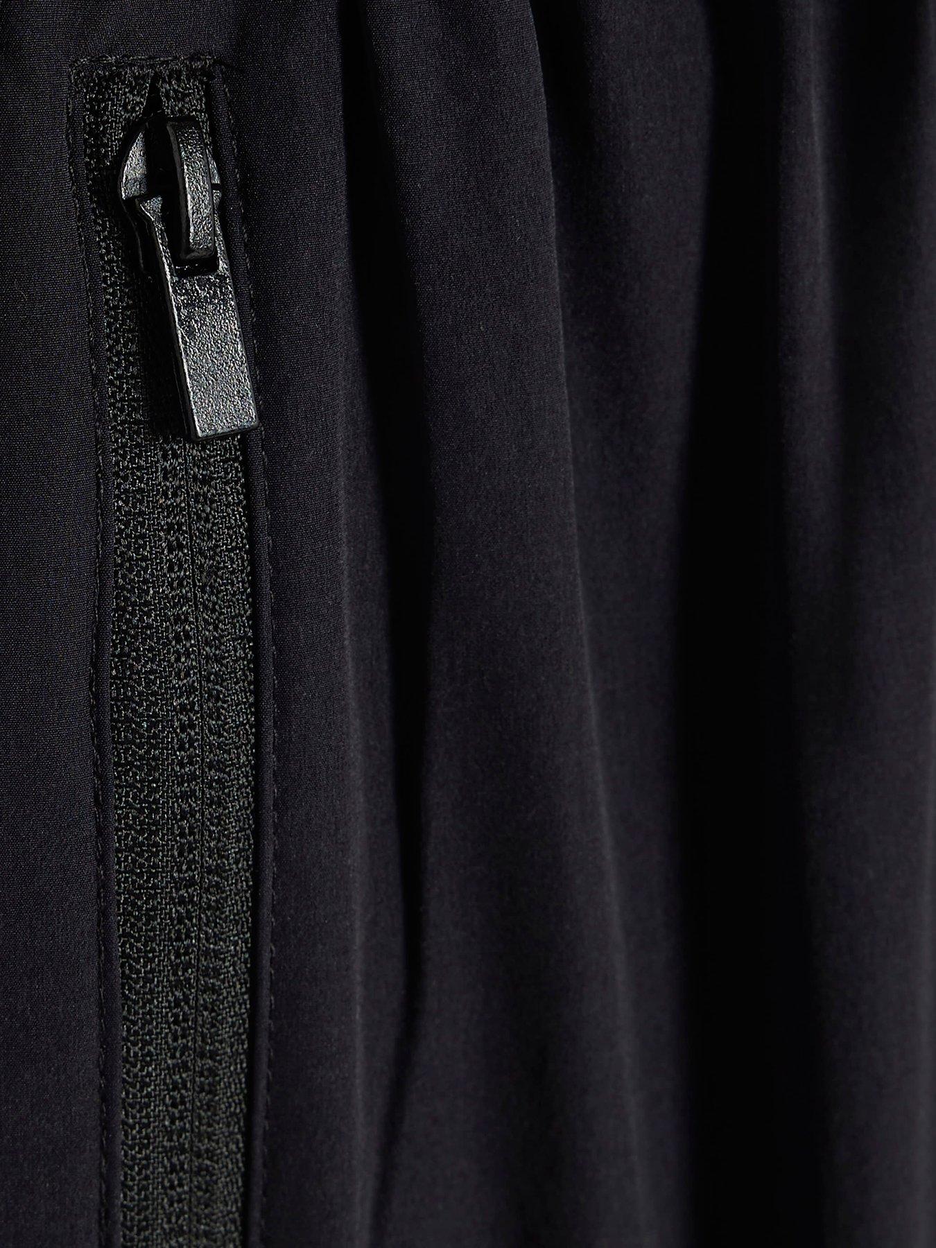 Image 4 of 4 of River Island Boys Tech Pocket Cargo Trousers - Black