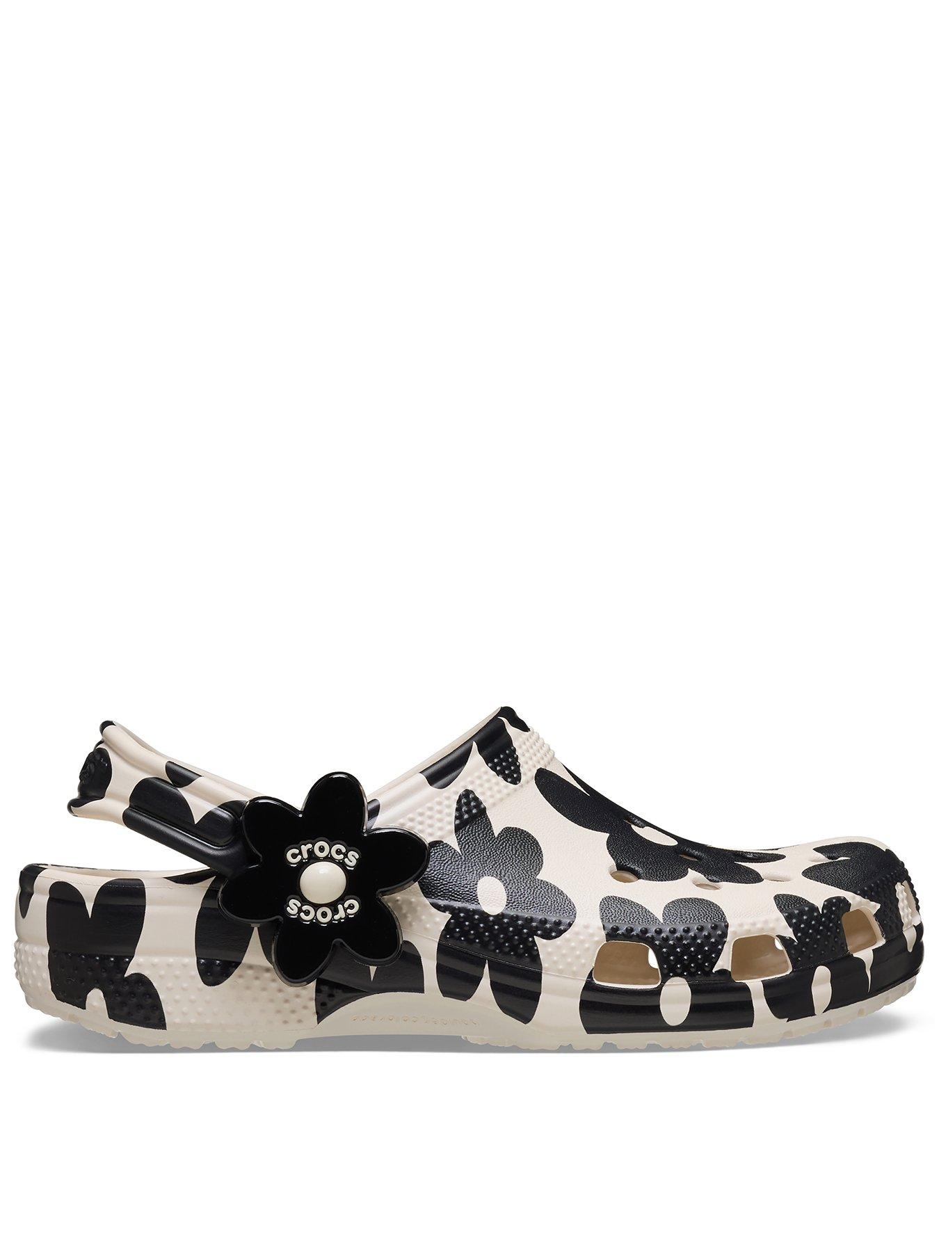 Image 1 of 5 of Crocs Classic Pop Petals Clog - Summit White/Multi