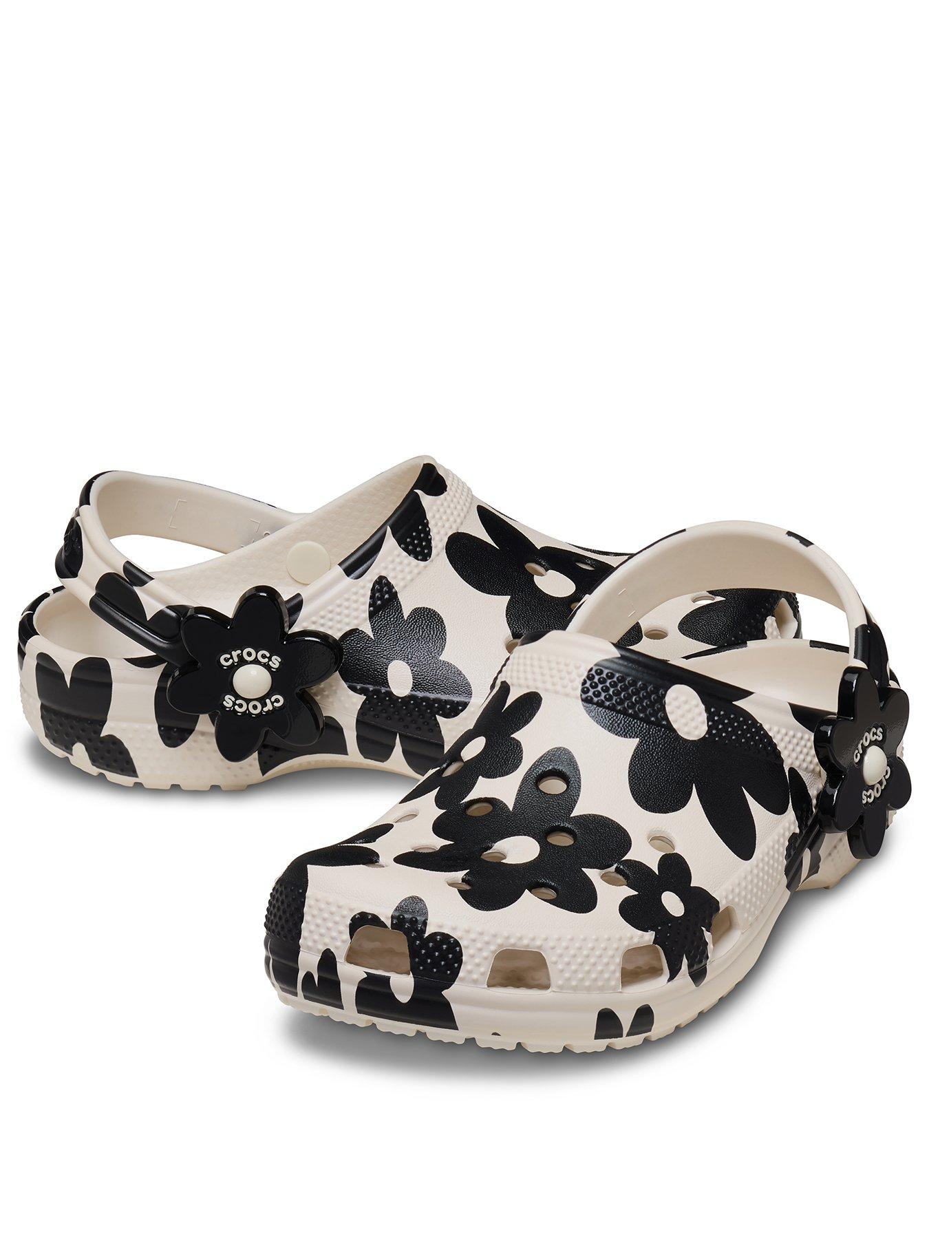 Image 2 of 5 of Crocs Classic Pop Petals Clog - Summit White/Multi