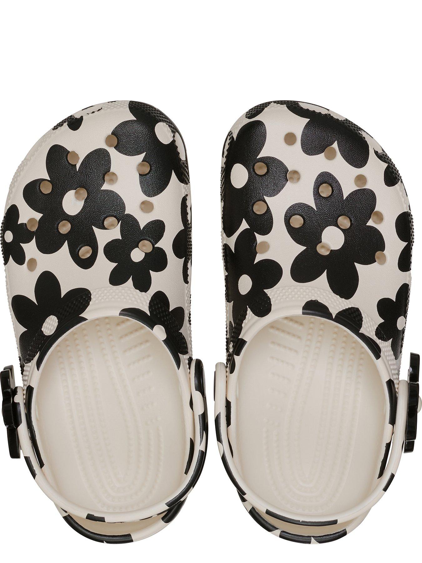 Image 4 of 5 of Crocs Classic Pop Petals Clog - Summit White/Multi