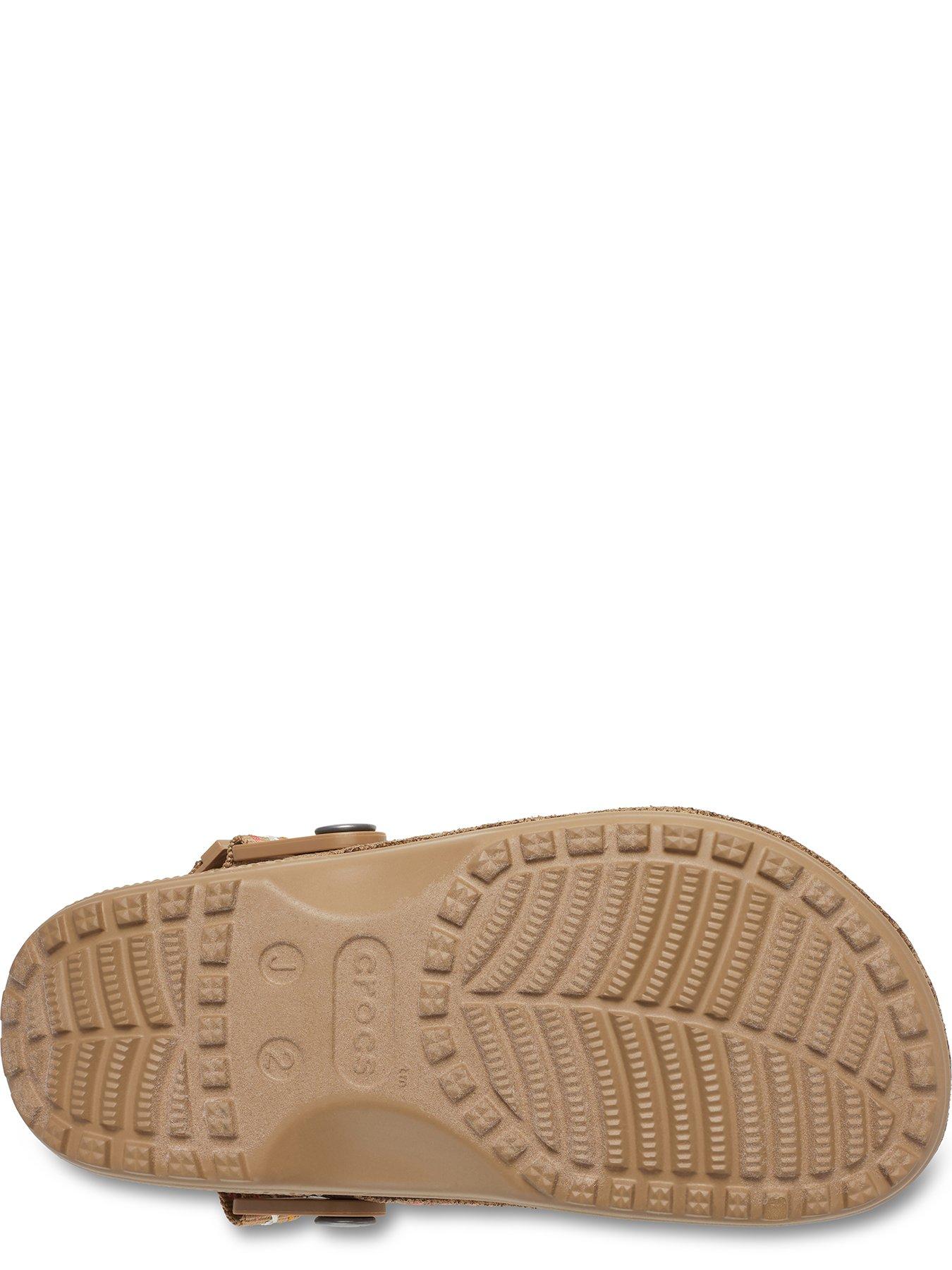 Image 5 of 6 of Crocs Junior Crafted Vegan Suede Stitch Clog - Sepia