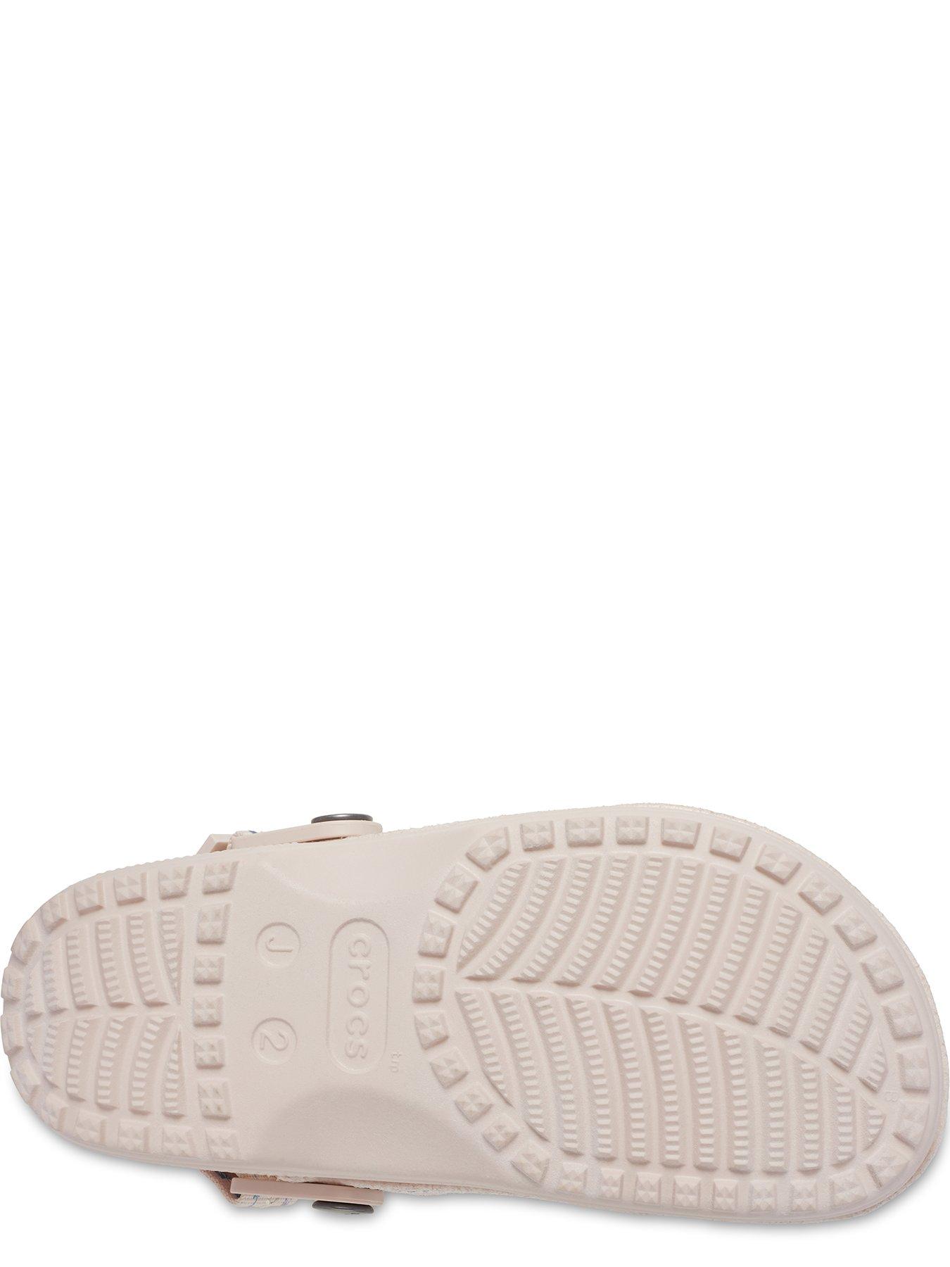 Image 5 of 6 of Crocs Junior Crafted Vegan Suede Stitch Clog - Quartz