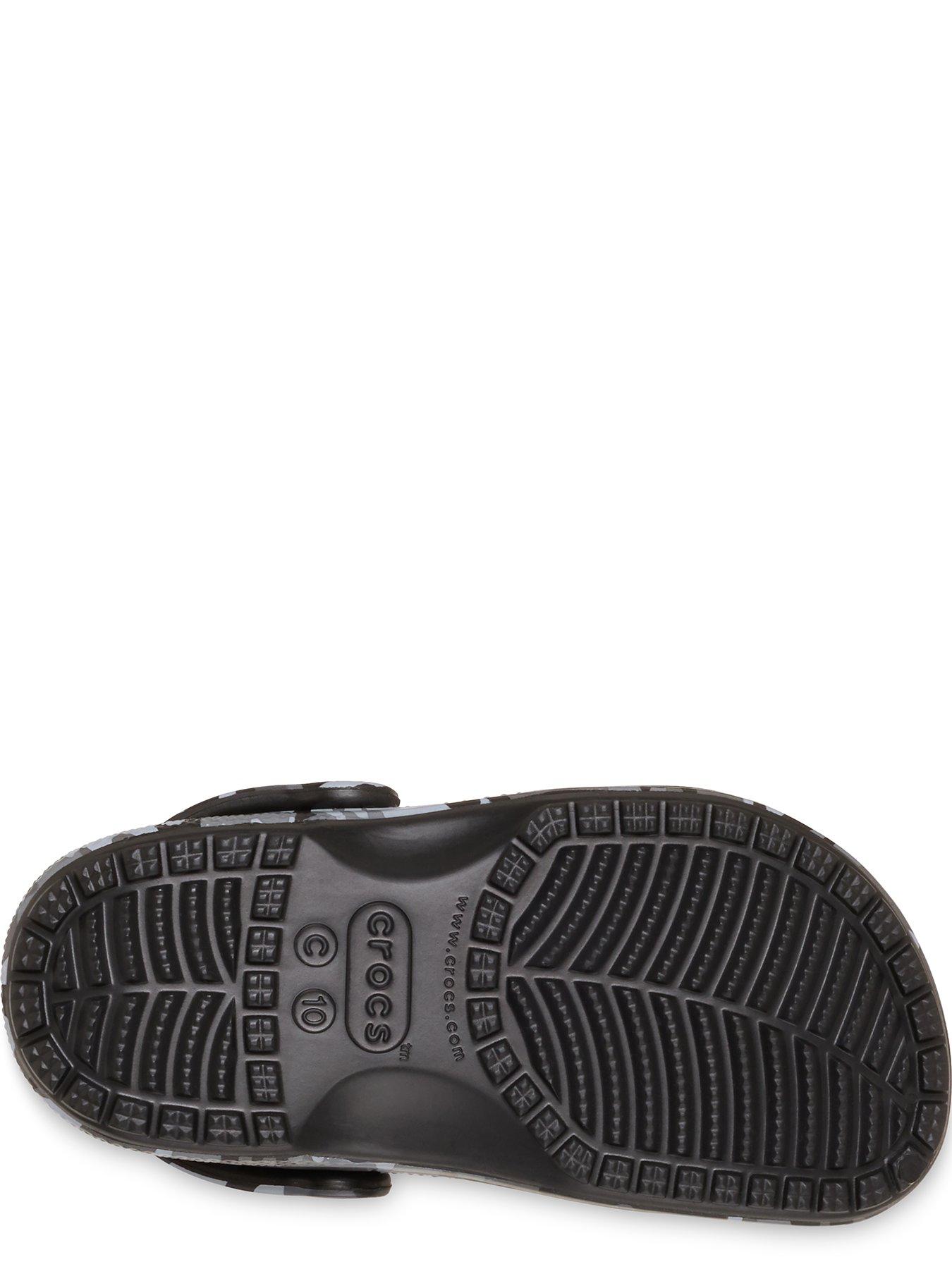 Image 5 of 6 of Crocs Kids Classic Camouflage Clog - Black/slate Grey