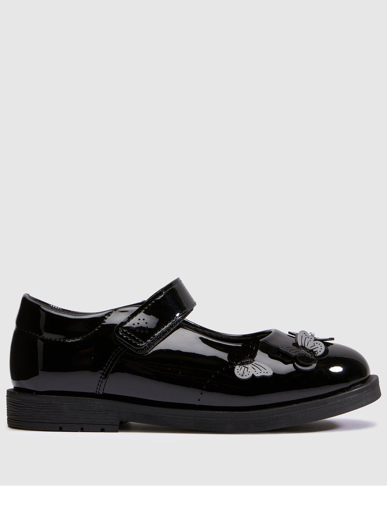 Schuh Patent Butterfly Mary Jane
