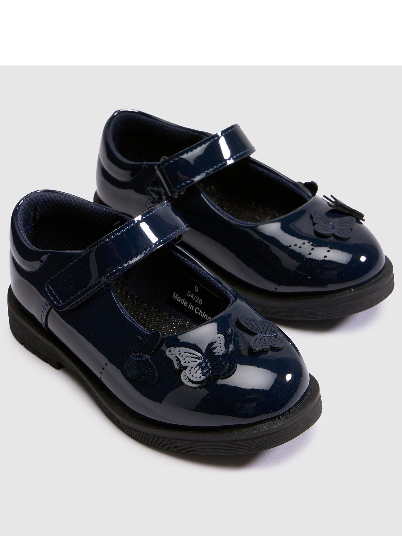 Image 2 of 4 of Schuh Patent Butterfly Mary Jane - Black