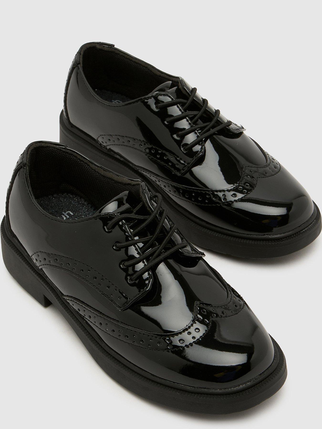Image 4 of 4 of Schuh Patent Brogue Lace Up