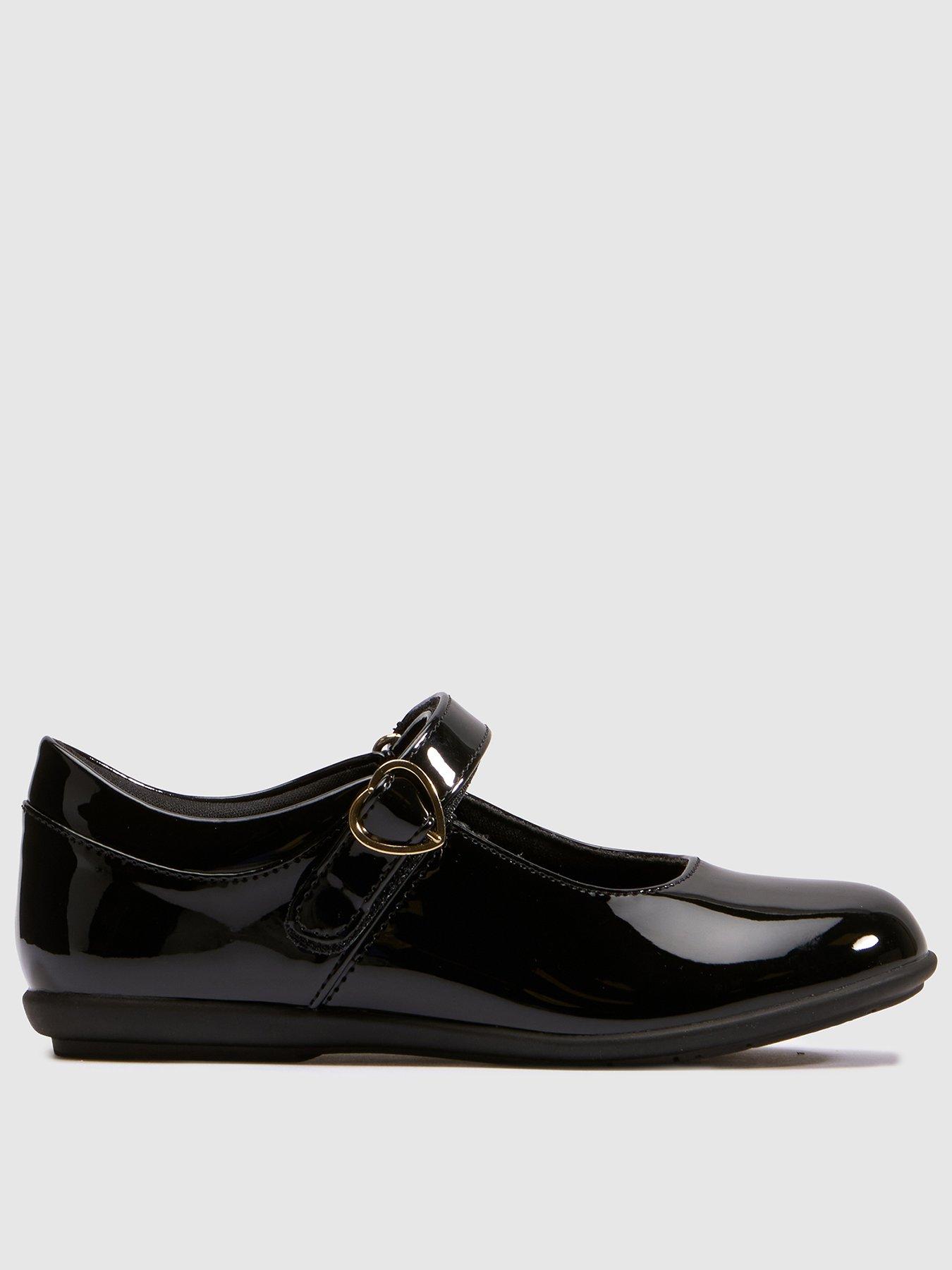 Image 1 of 4 of Schuh Junior Mary Jane Ballerina Shoes - Black