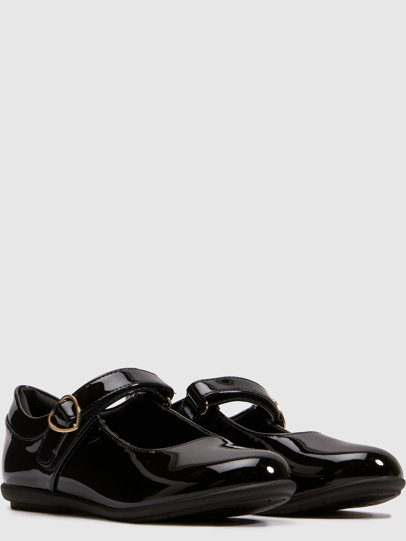 Image 4 of 4 of Schuh Junior Mary Jane Ballerina Shoes - Black