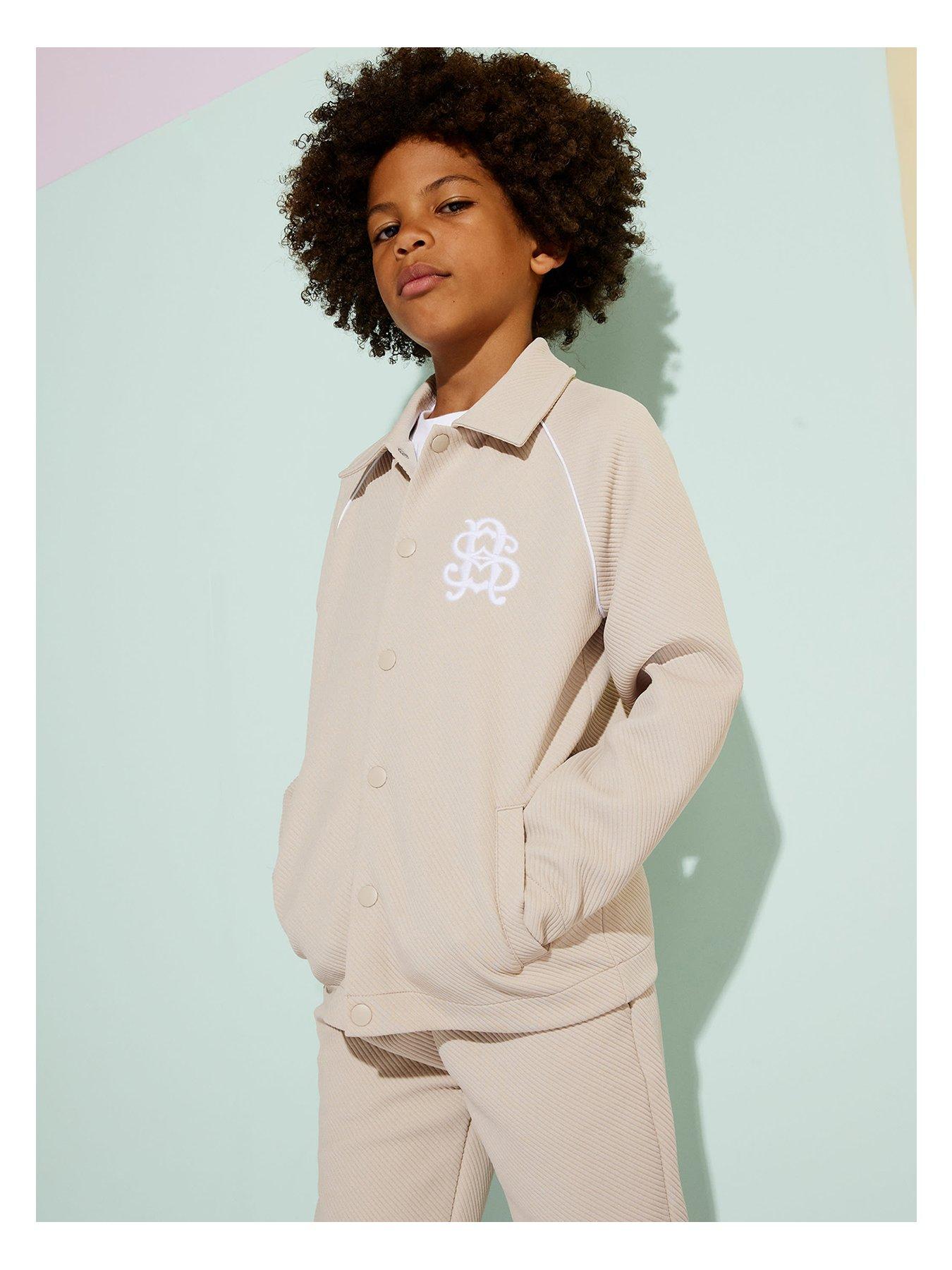 River Island Boys Jacket 3 Piece Set - Beige