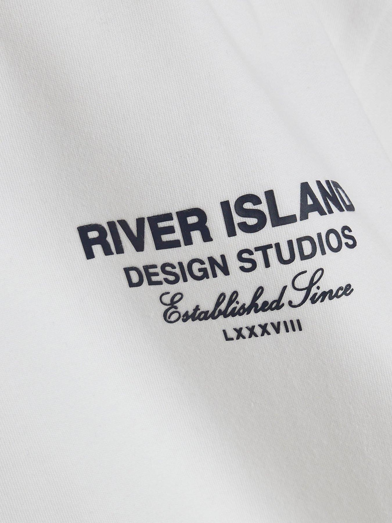 Image 4 of 4 of River Island Boys Ri Branded Pack Of 2 T-shirts - Black