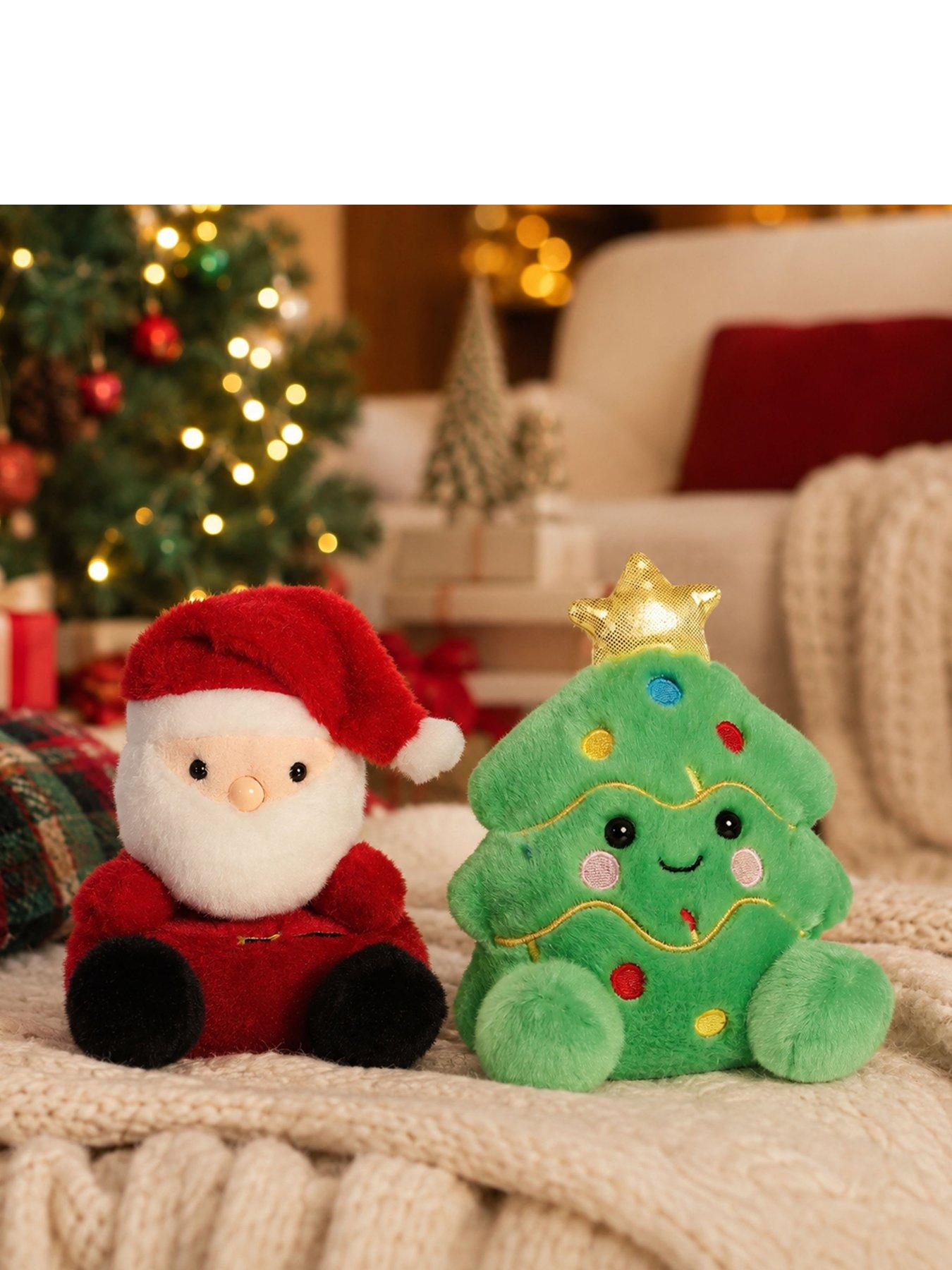 Image 1 of 3 of AURORA Aurora Palm Pals Bean-Filled Christmas Soft Toy