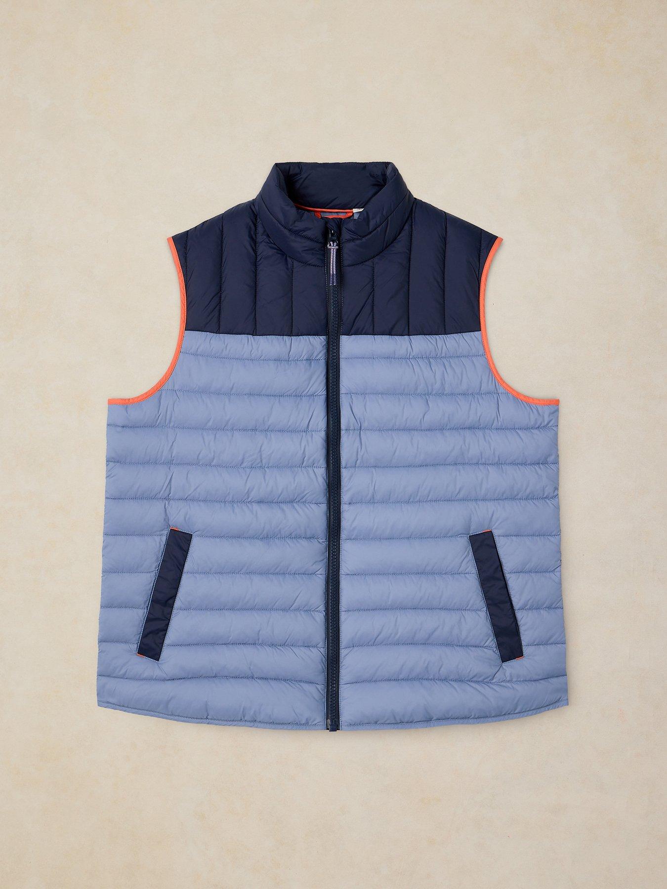Image 5 of 6 of White Stuff Rhea Quilted Gilet - Blue