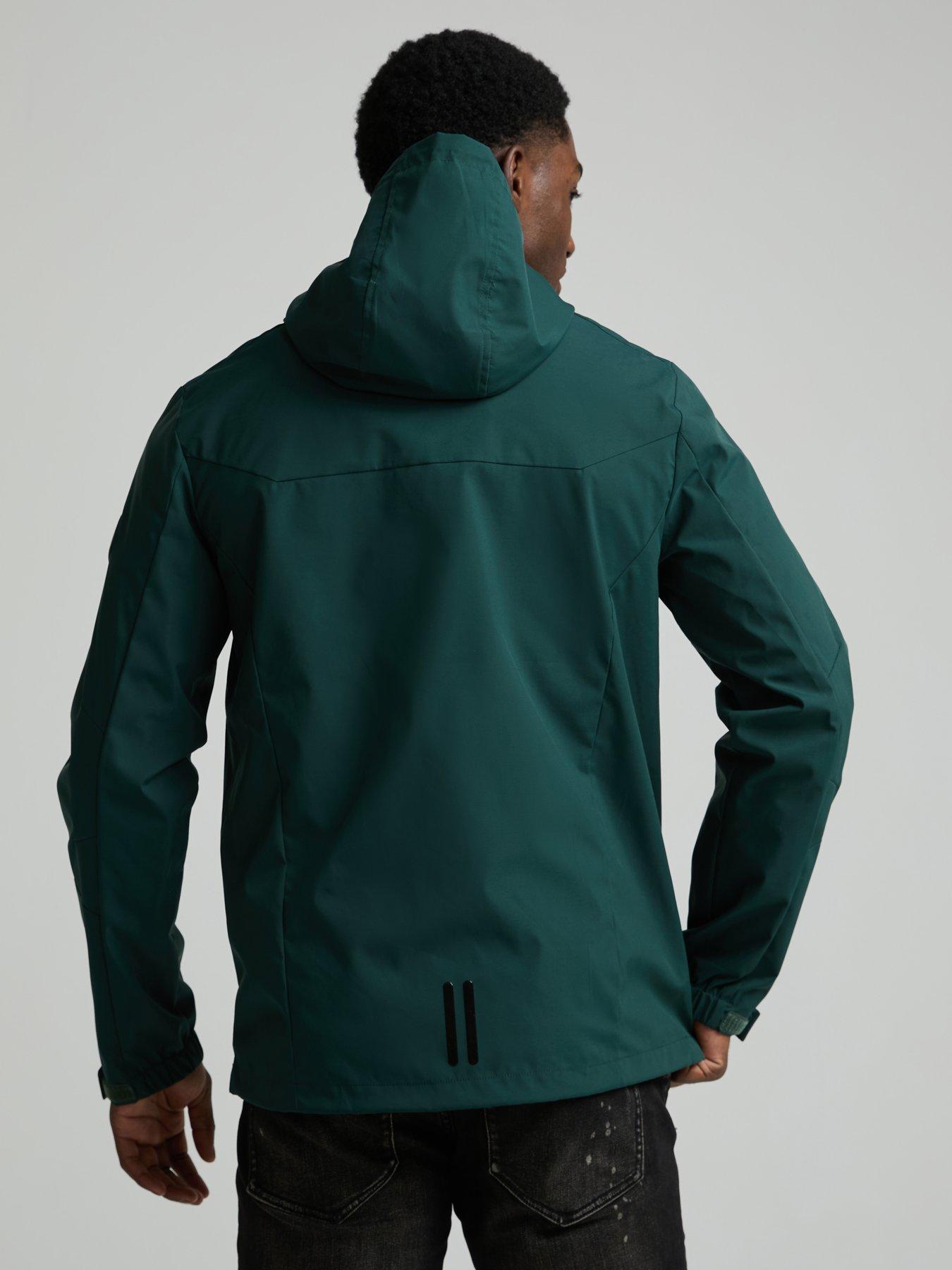 Image 2 of 5 of Zavetti Canada Bennicci Woven Windbreaker Lightweight Jacket - Black