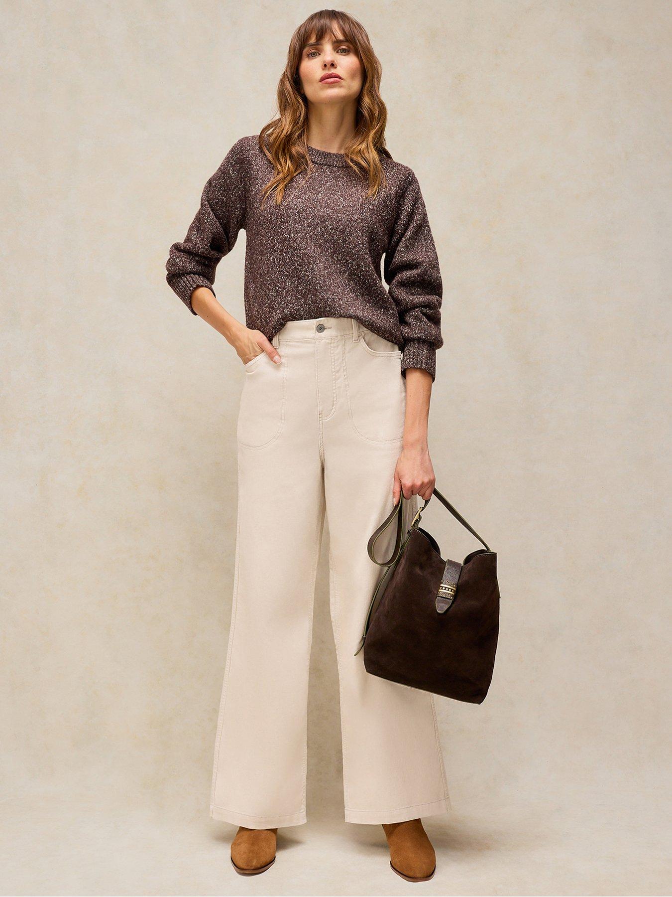 Image 3 of 5 of White Stuff Tia Cord Wide Leg Trouser