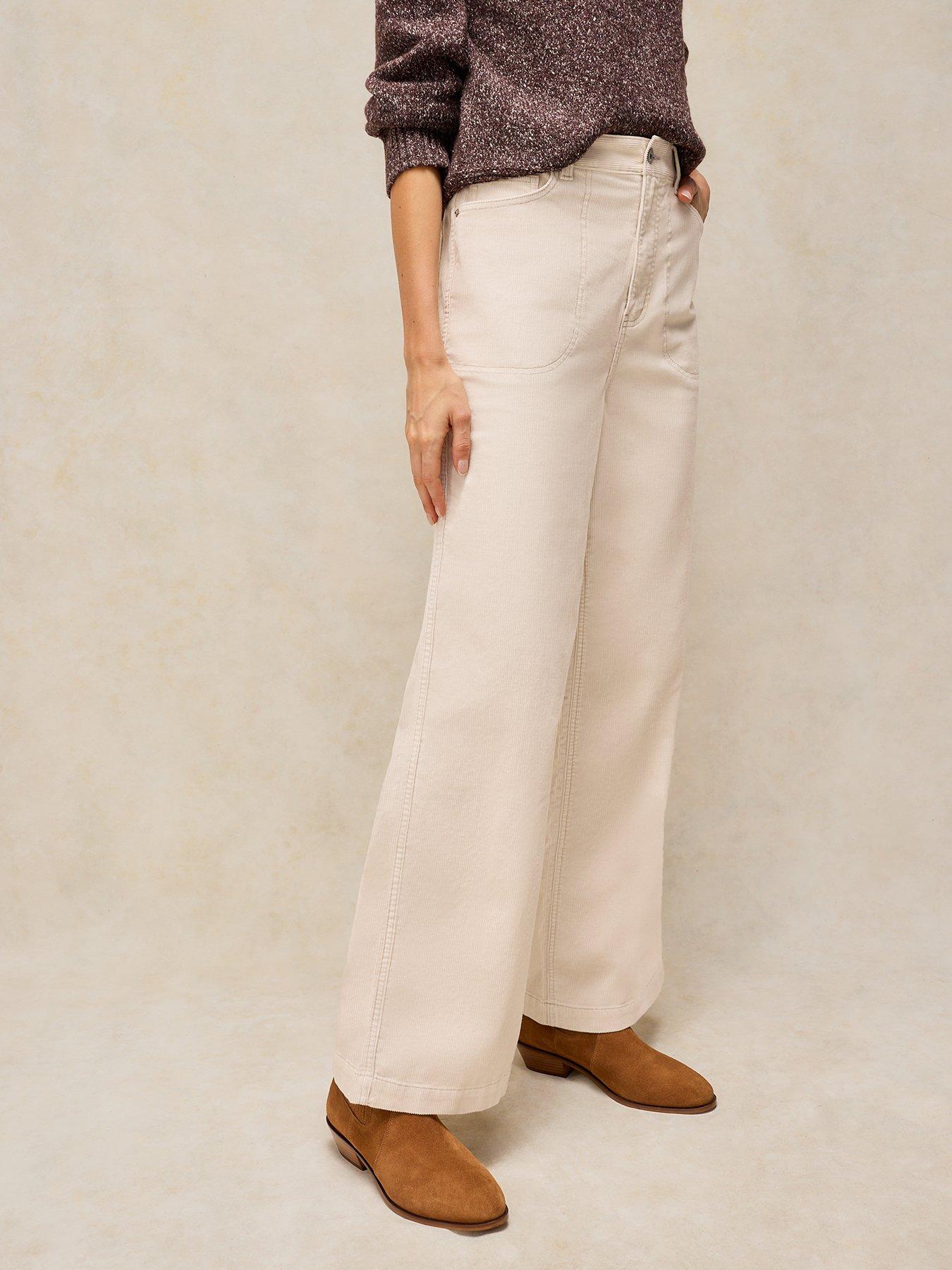 Image 4 of 5 of White Stuff Tia Cord Wide Leg Trouser