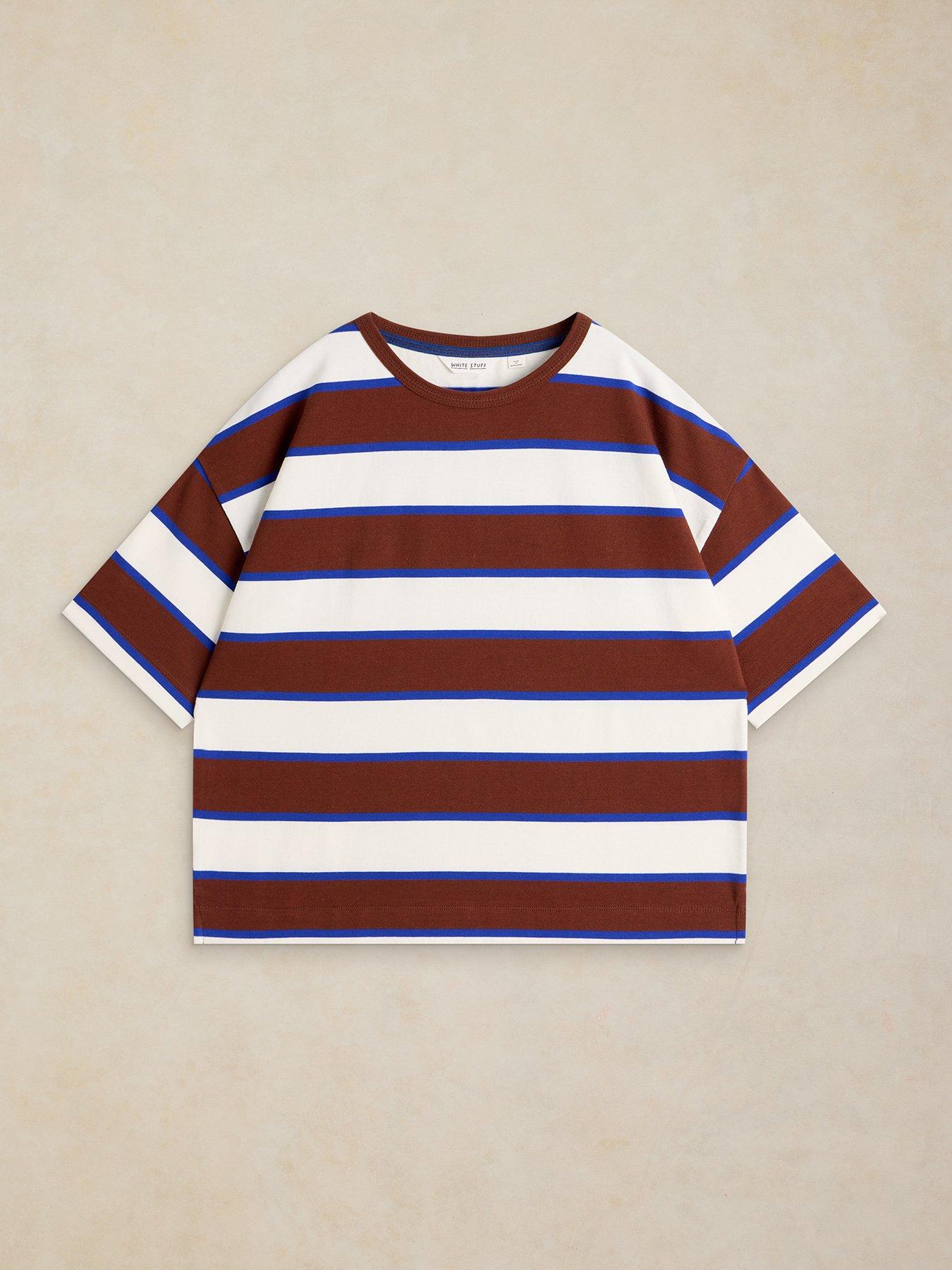 Image 5 of 6 of White Stuff Kat Stripe Midweight Tee