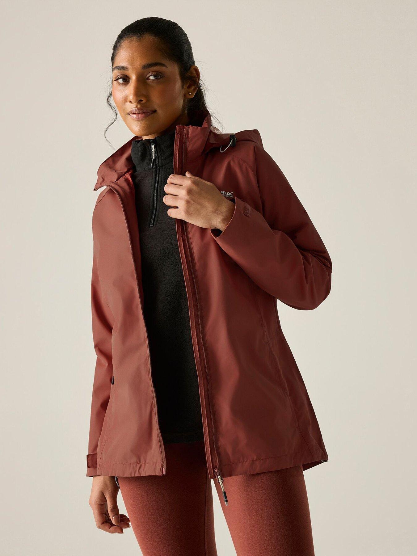 Regatta Ladies Daysha Ii Waterproof Shell-burnt Henna