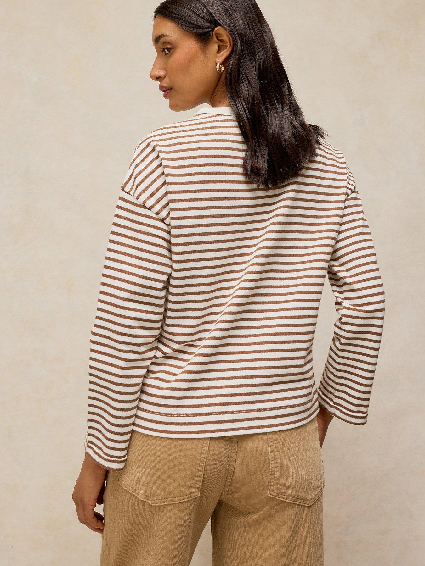 Image 2 of 5 of White Stuff Kim Stripe Ls Tee