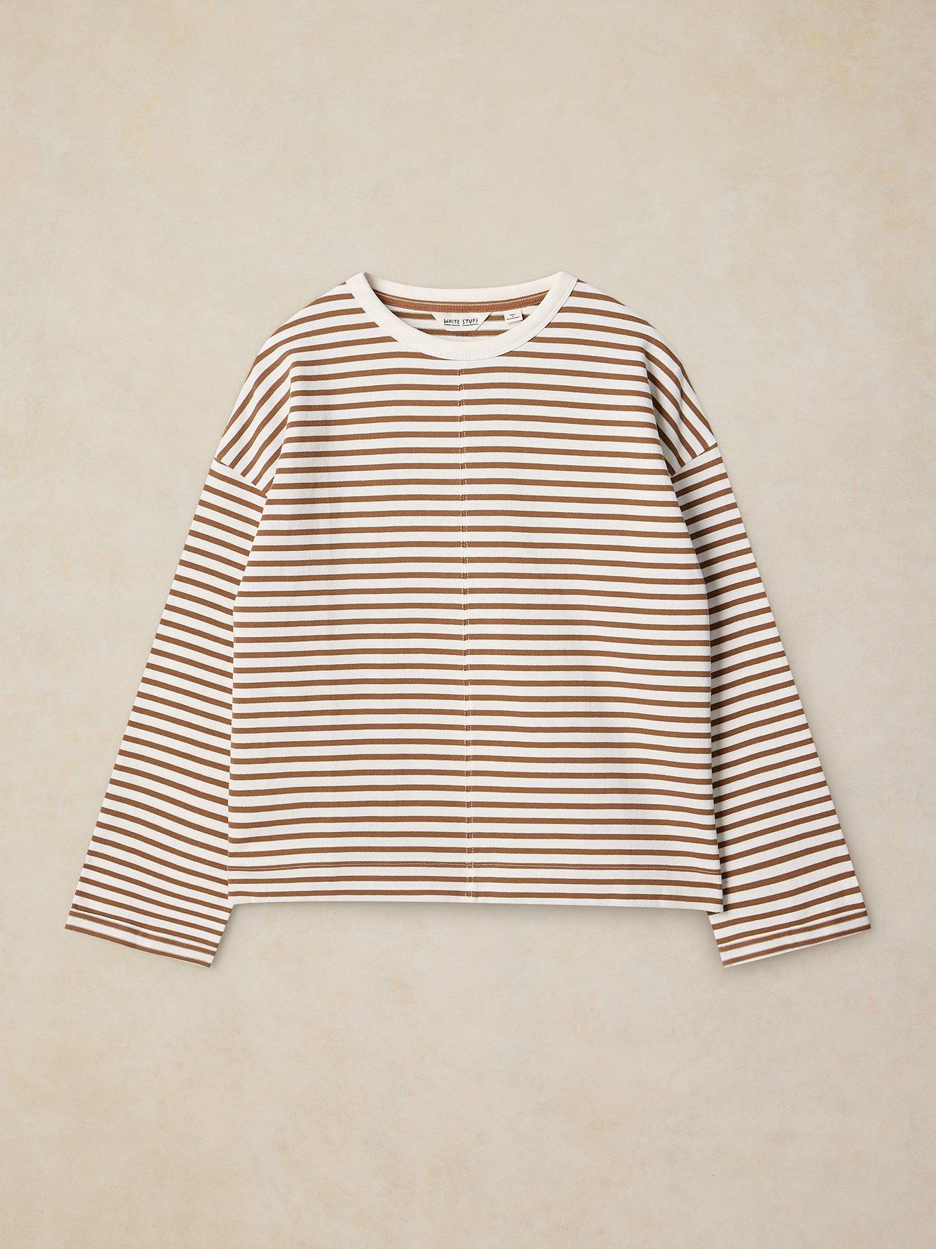 Image 5 of 5 of White Stuff Kim Stripe Ls Tee