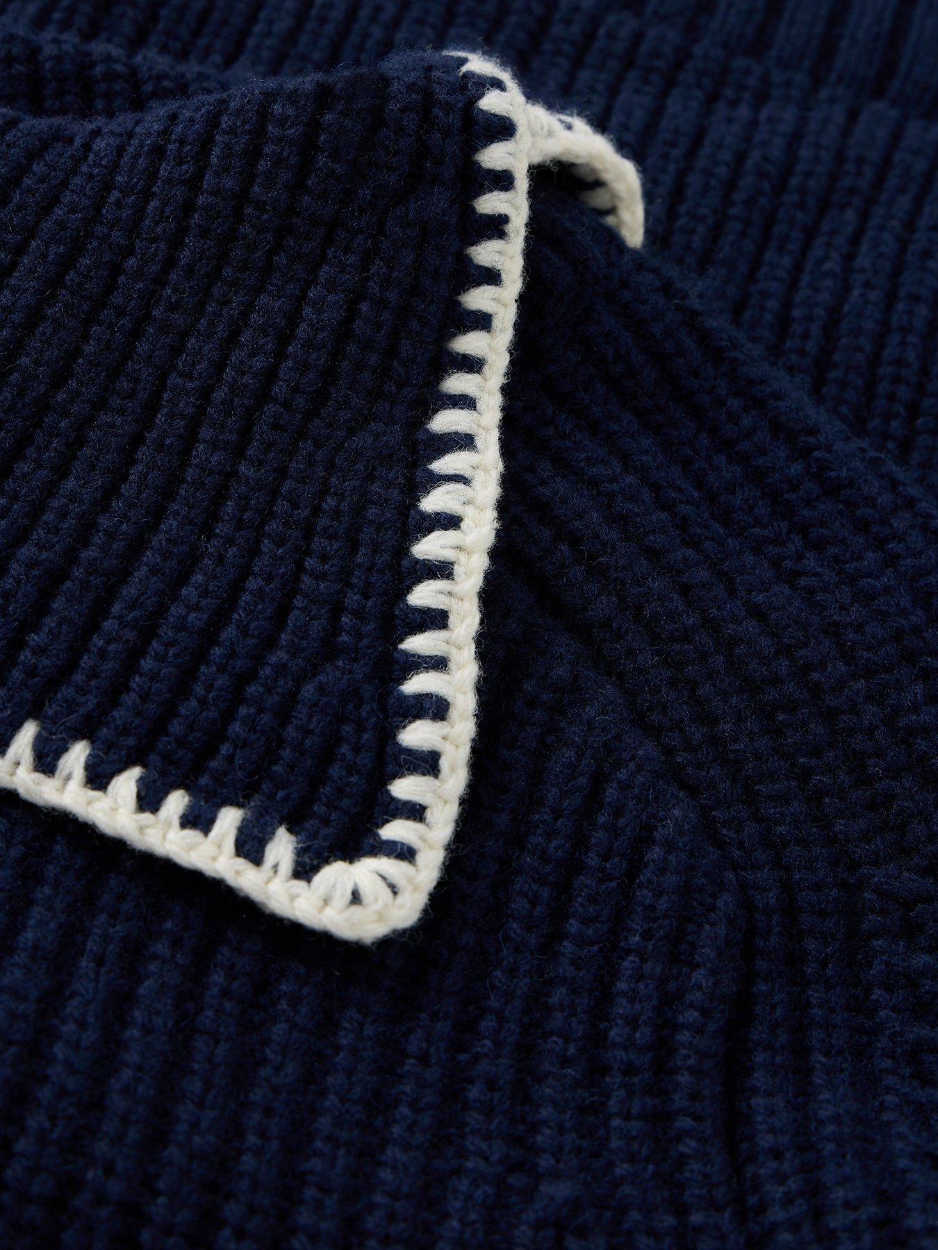 Image 6 of 6 of White Stuff Whip Stich Collar Jumper