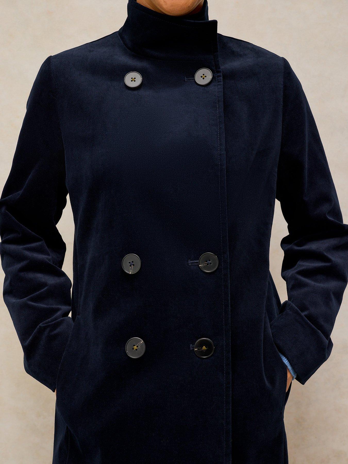 Image 4 of 5 of White Stuff Kaia Velvet Coat