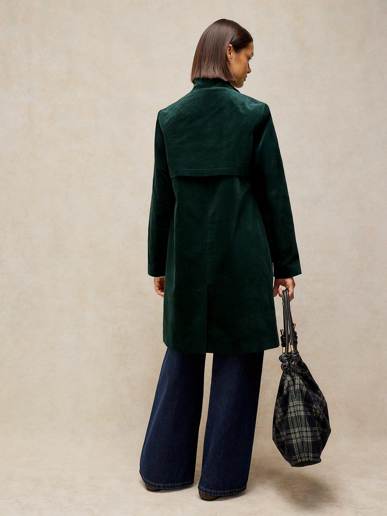 Image 2 of 5 of White Stuff Kaia Velvet Coat
