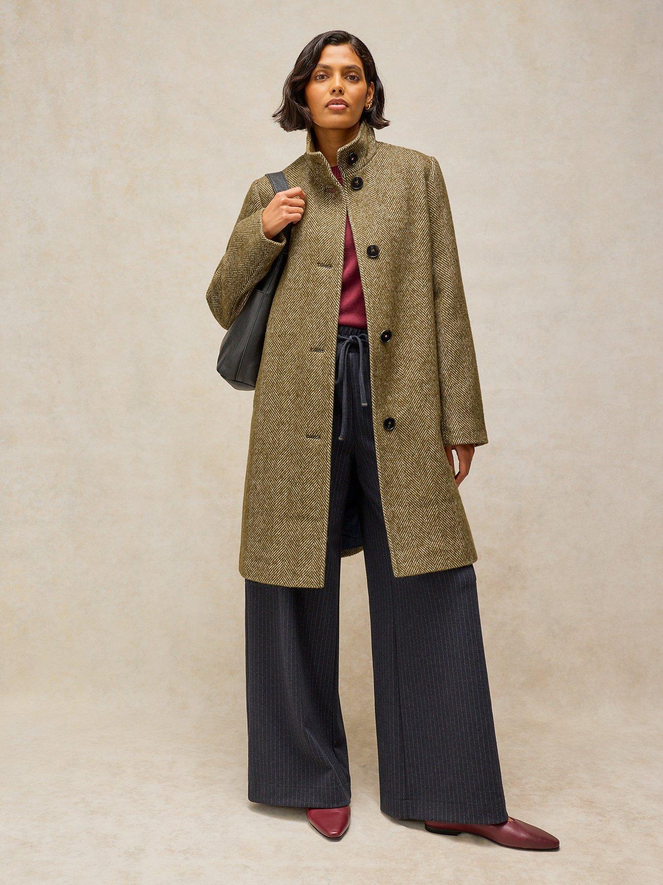 Image 3 of 5 of White Stuff Kaia Tweedy Coat