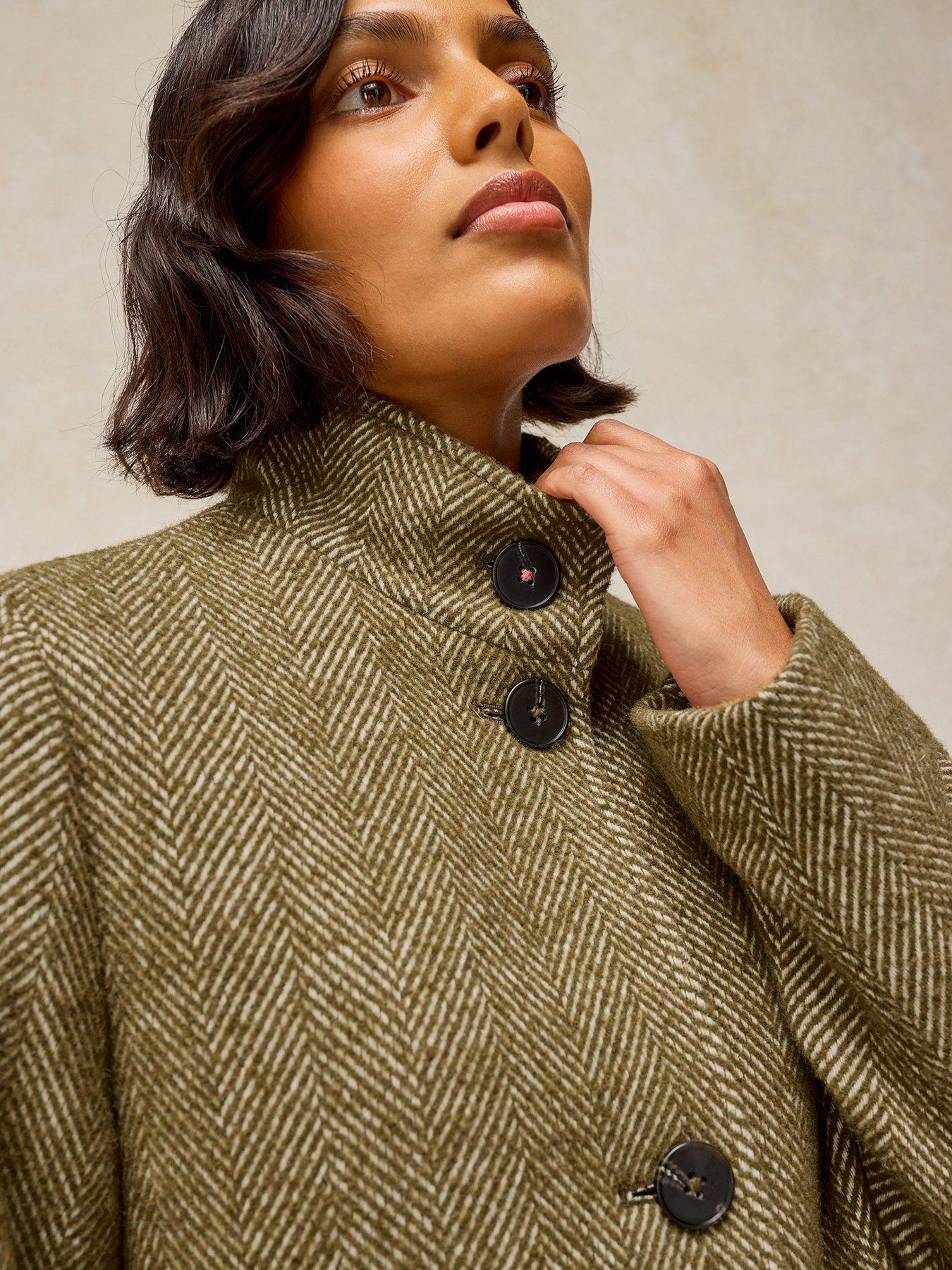 Image 4 of 5 of White Stuff Kaia Tweedy Coat