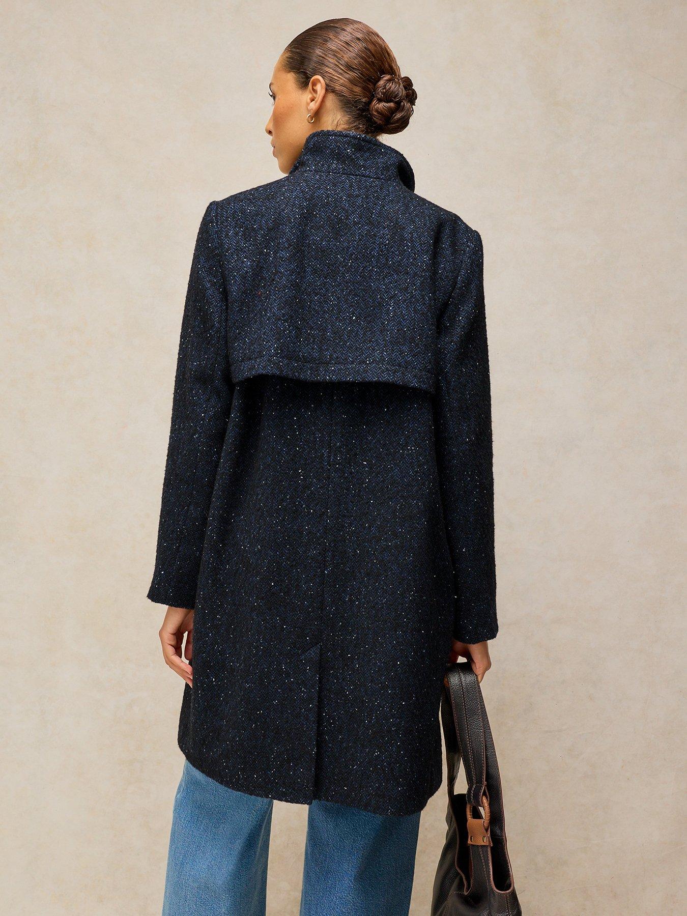 Image 2 of 6 of White Stuff Kaia Tweedy Coat
