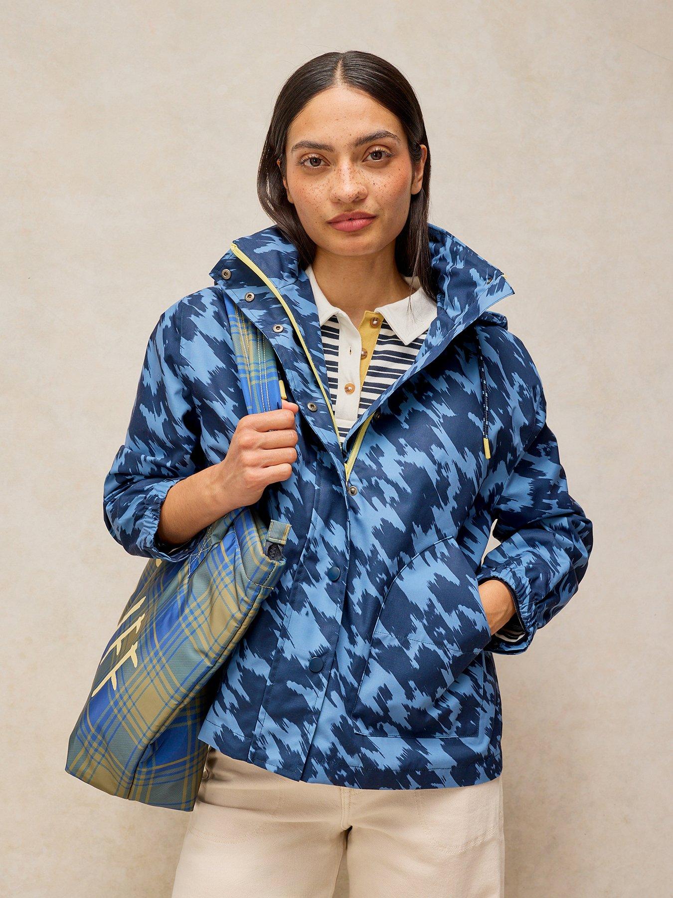 White Stuff Beth Short Waterproof Coat
