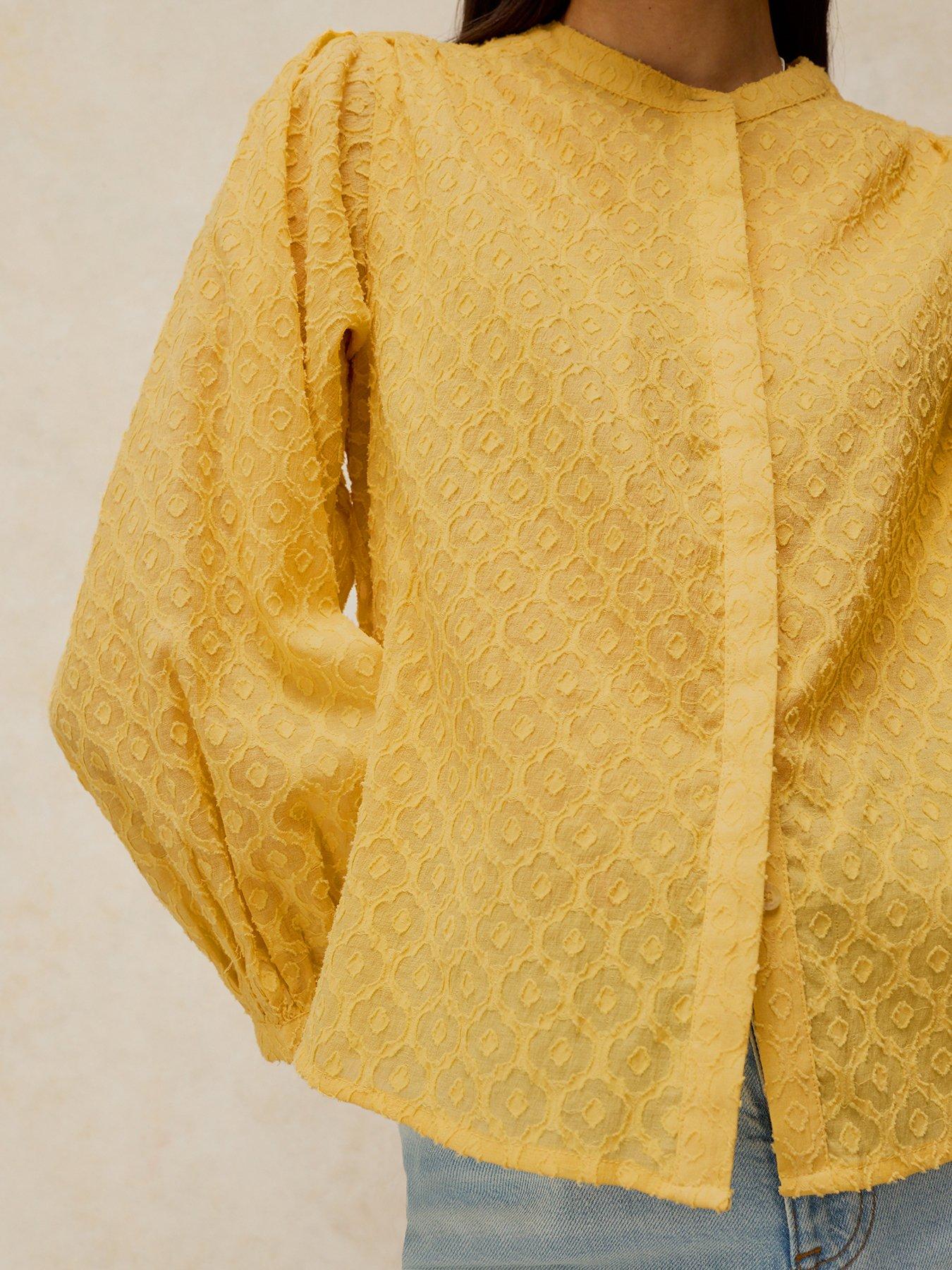 Image 4 of 6 of White Stuff Lana Jacquard Top