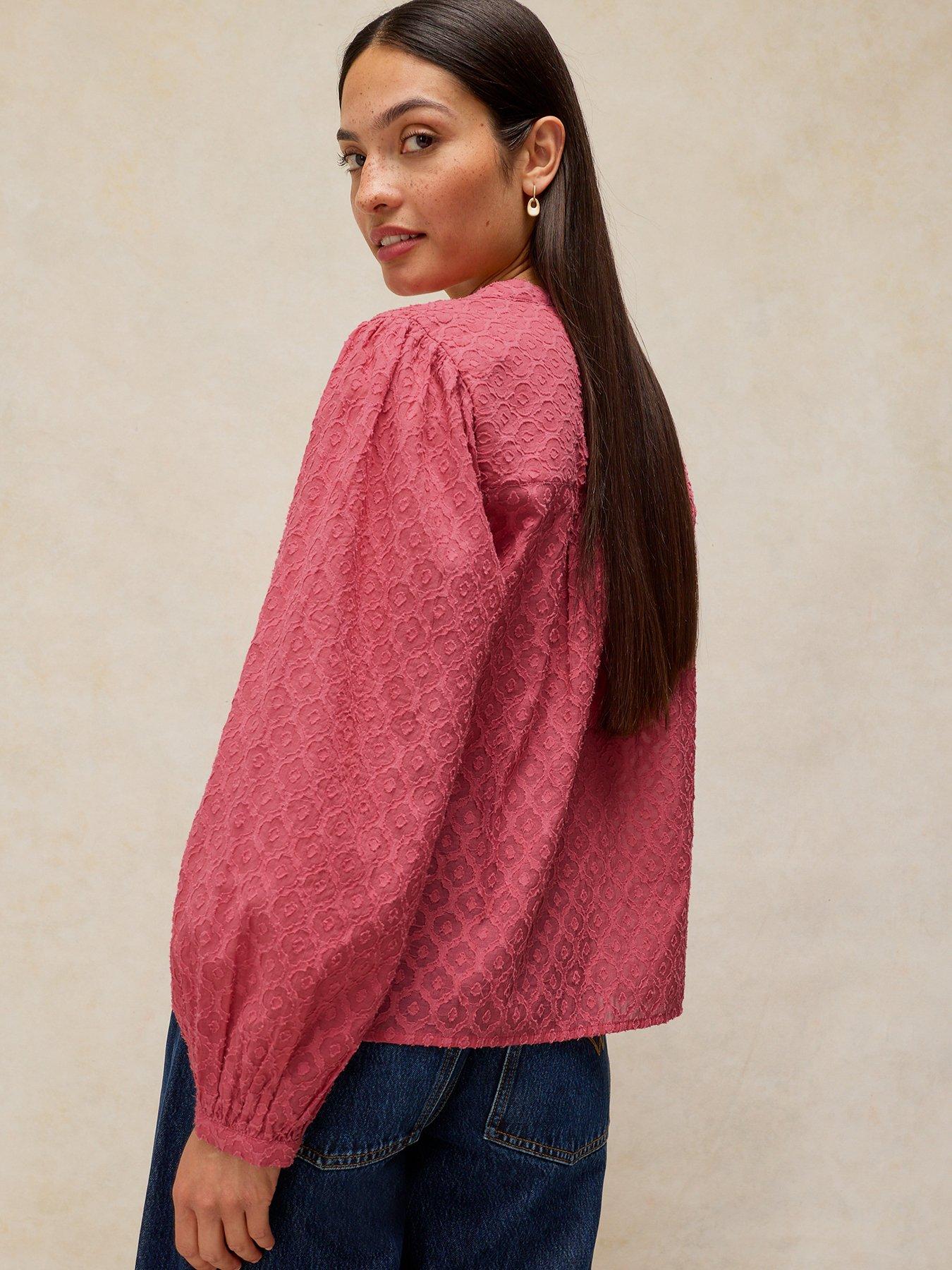 Image 2 of 6 of White Stuff Lana Jacquard Top