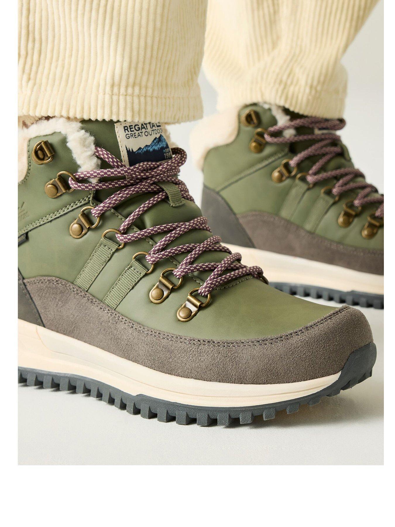 Image 1 of 7 of Regatta Womens Elbourne Insulated Boots-dark Khaki / Fig