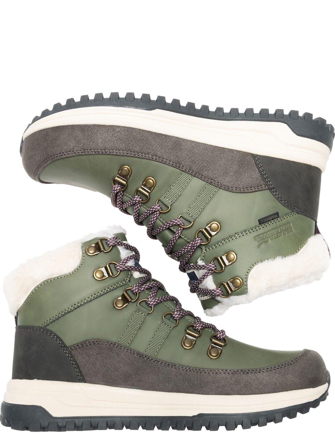 Image 5 of 7 of Regatta Womens Elbourne Insulated Boots-dark Khaki / Fig