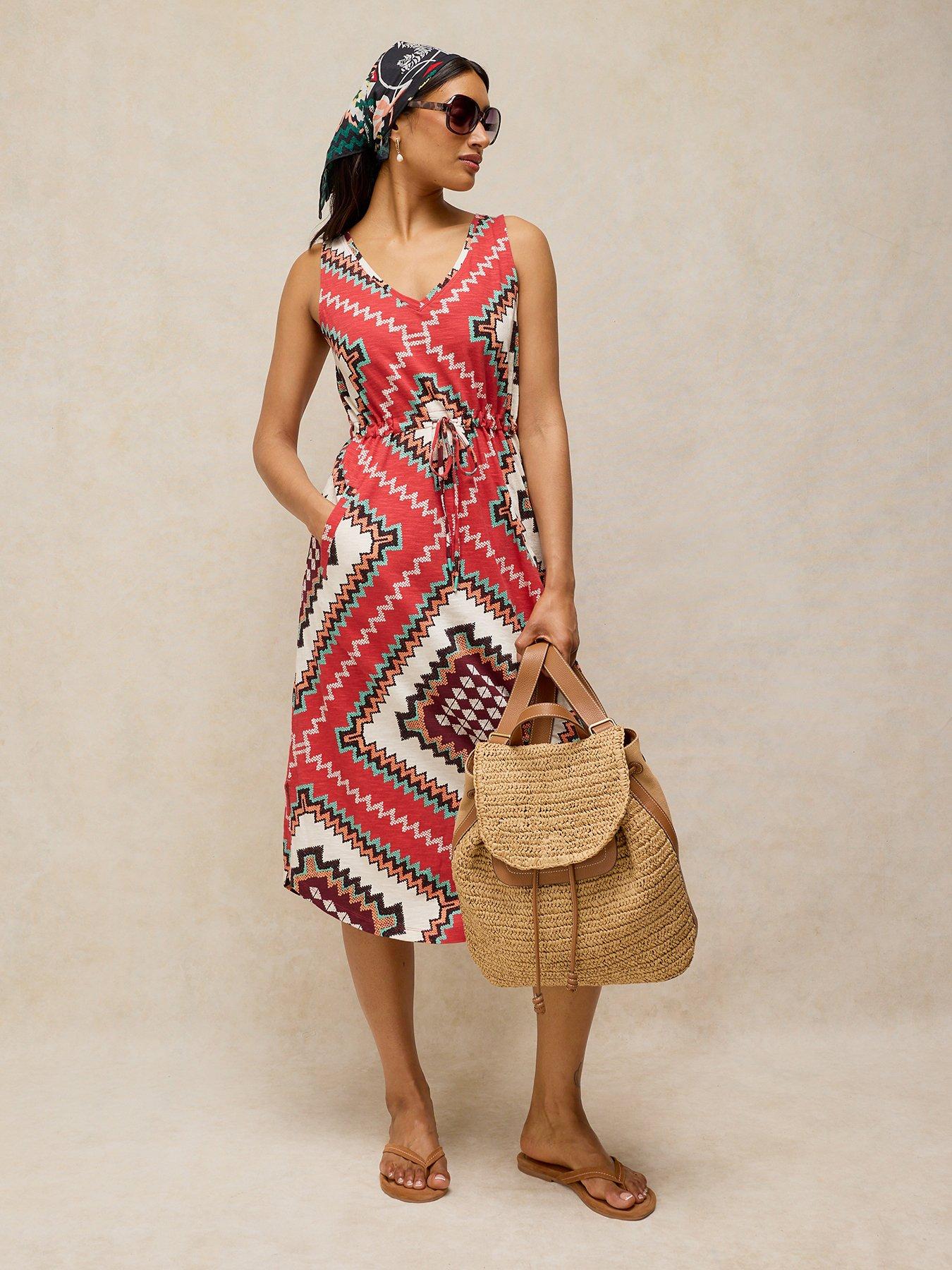 Image 1 of 6 of White Stuff Heidi Jersey Dress