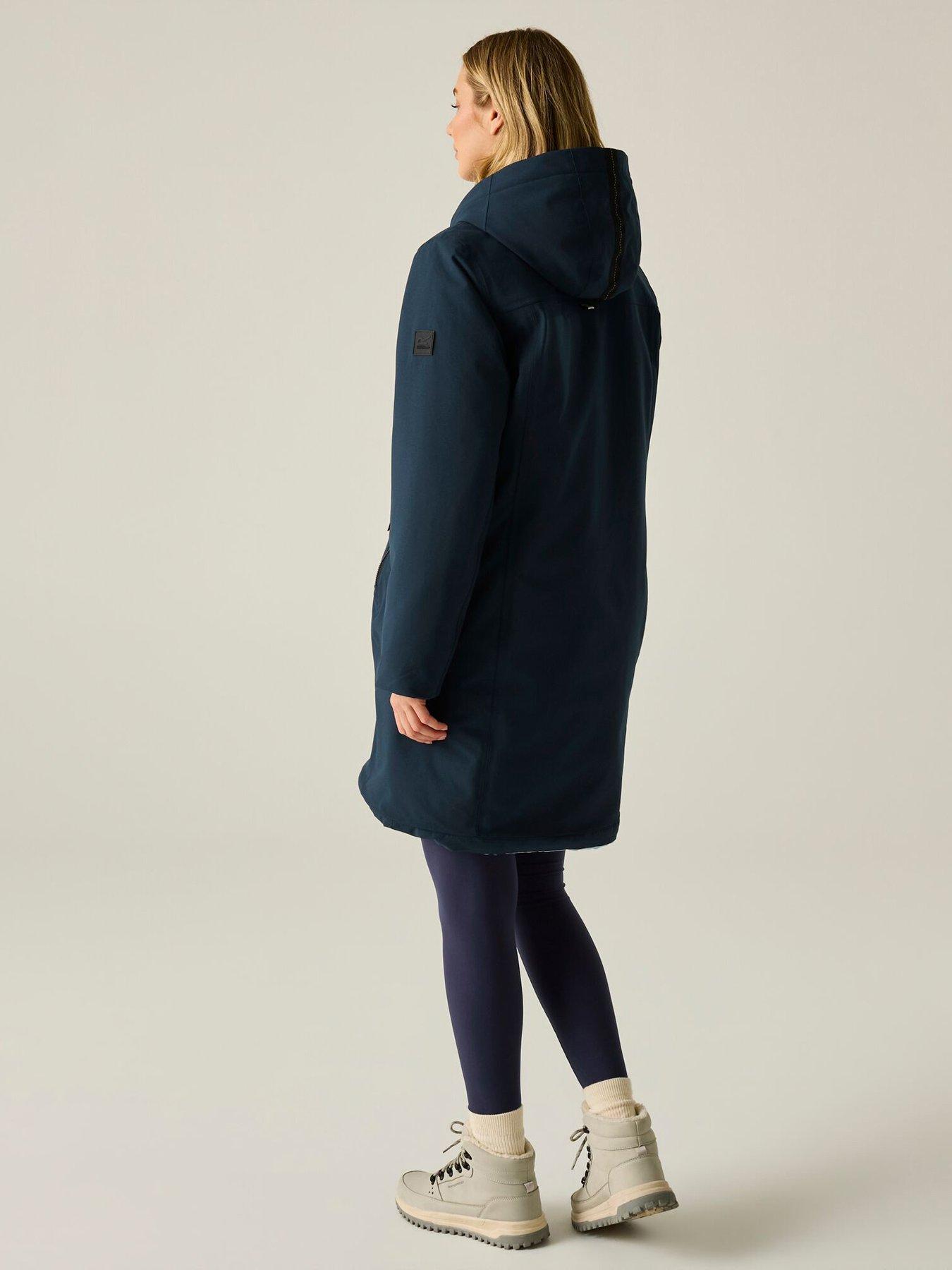 Image 2 of 7 of Regatta Ladies Women's Marron Waterproof Insulated Jacket-navy(skyway)