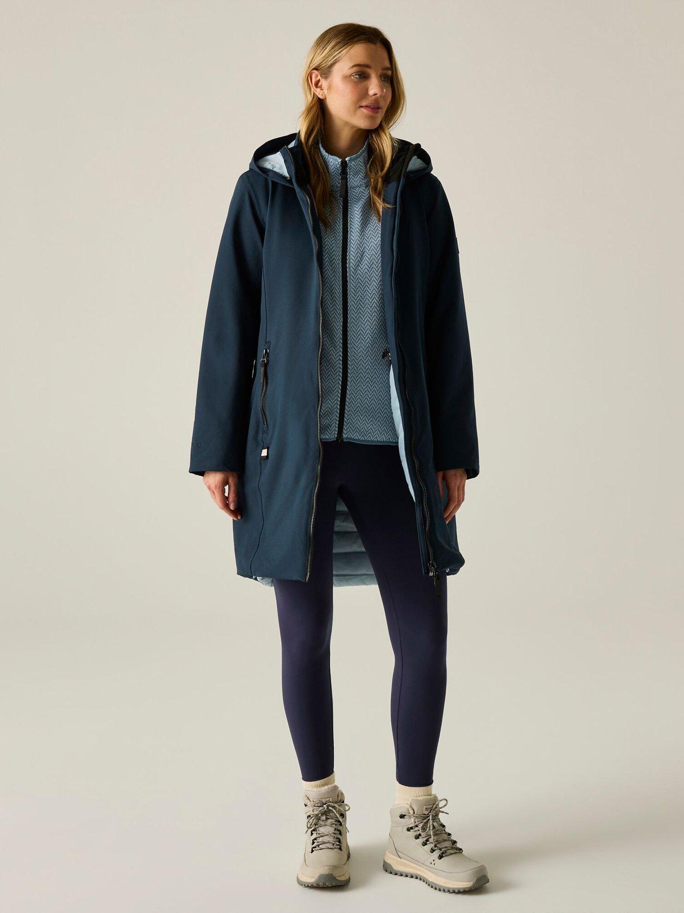 Image 3 of 7 of Regatta Ladies Women's Marron Waterproof Insulated Jacket-navy(skyway)