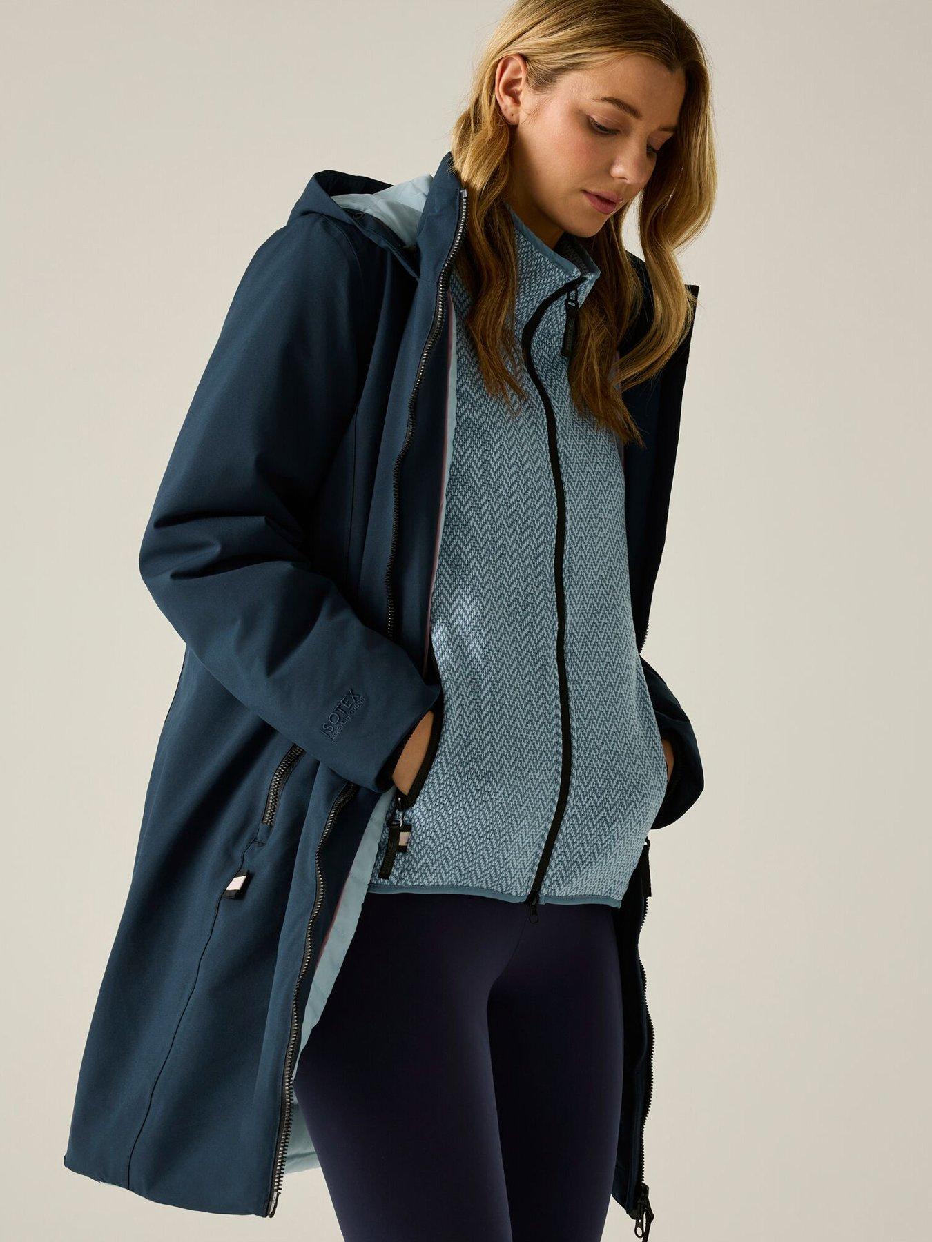 Image 6 of 7 of Regatta Ladies Women's Marron Waterproof Insulated Jacket-navy(skyway)