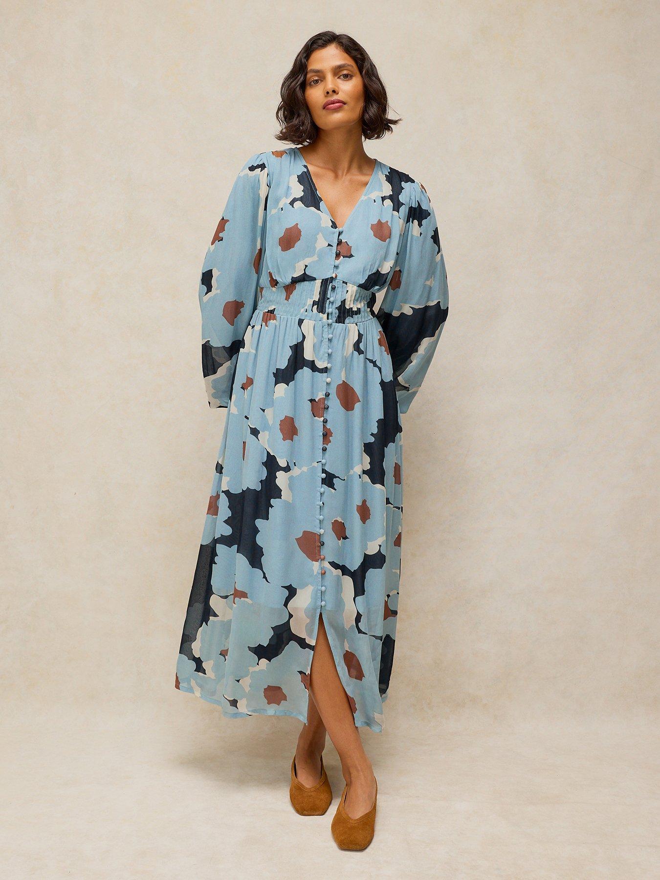 Image 1 of 6 of White Stuff Leela Midi Dress