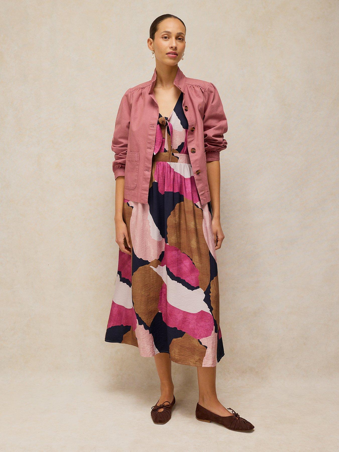 Image 3 of 6 of White Stuff Maisie Knot Dress