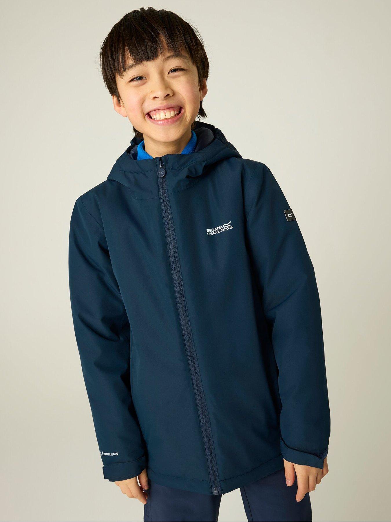 Regatta Kids Hurdle Waterproof Insulated Jacket -navy